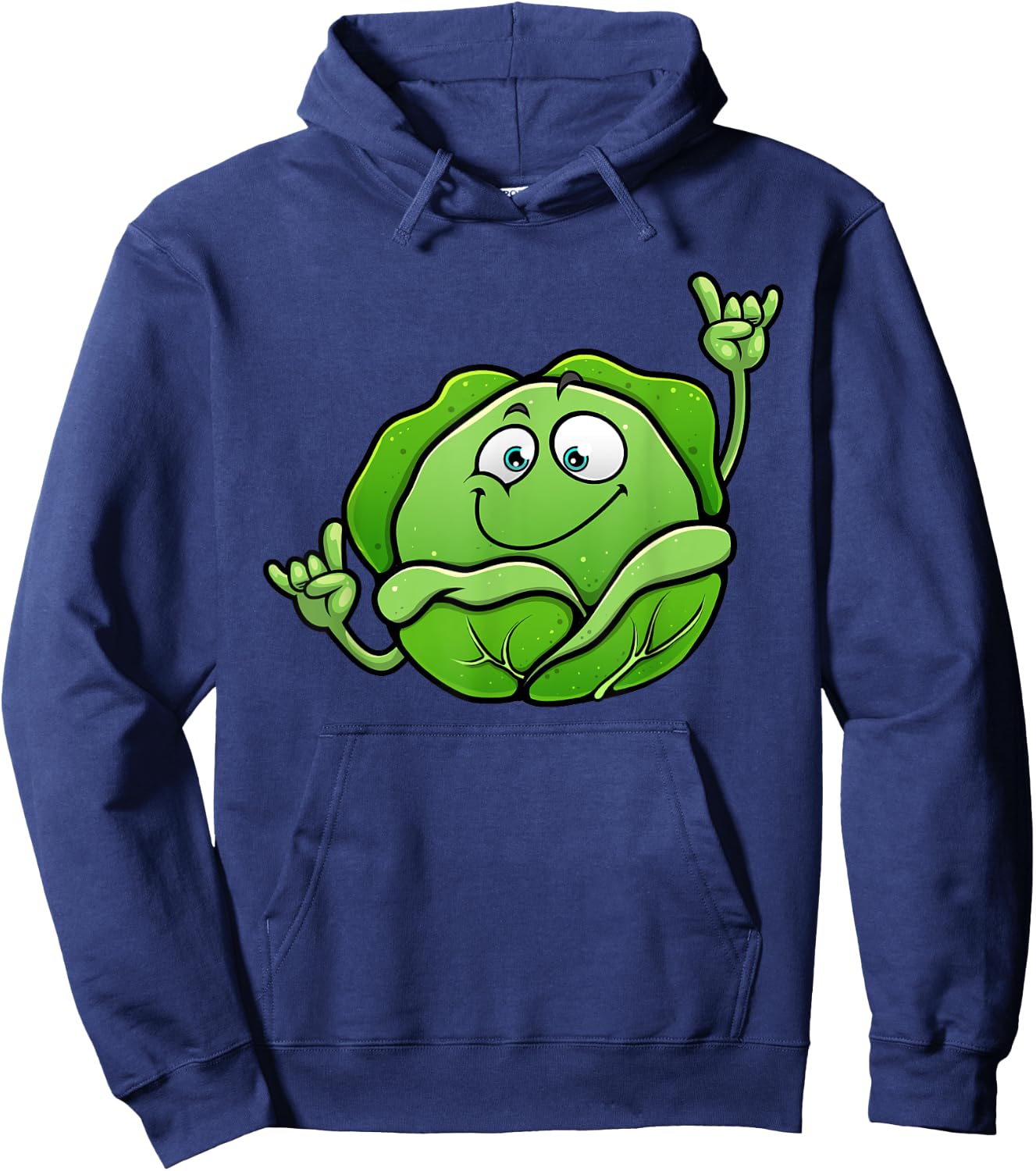 Funny Lettuce Lover Designs Women Vegetarian Foodie Hoodie - Hoodie | Navy