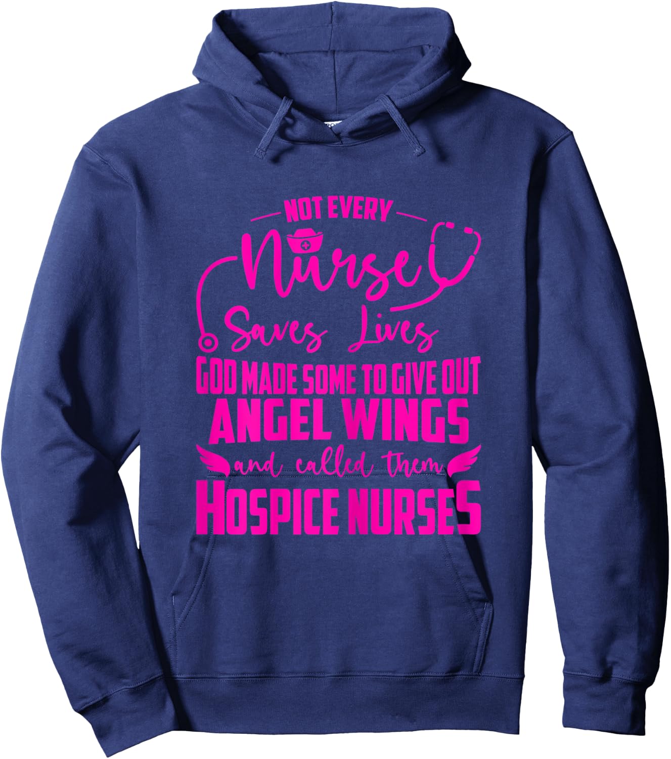 Registered Hospice Nurse Hoodie - Hoodie | Navy