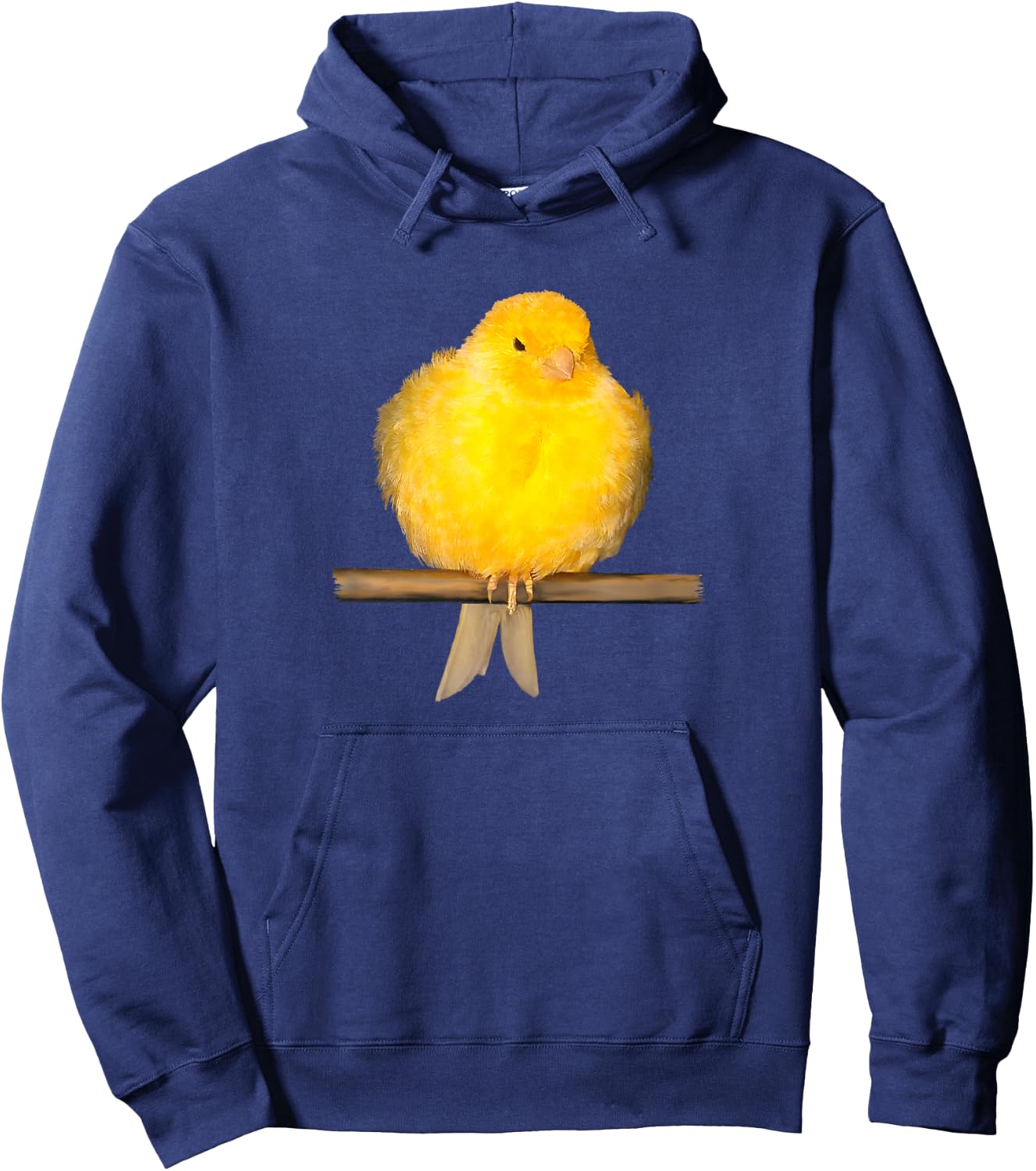 Cute canary bird with yellow feathers Hoodie - Hoodie | Navy