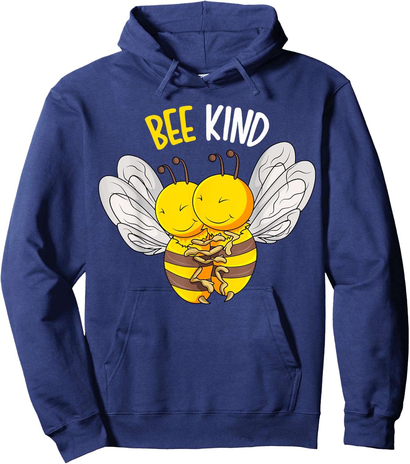 Bee Kind Bumble Bee Kindness Kids Girls Boys Women Hoodie - Hoodie | Navy