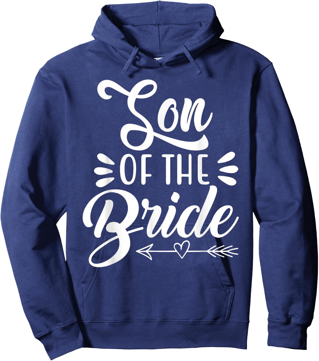 Son Of The Bride Wedding Party Family Bridal Shower Groom Hoodie - Hoodie | Navy