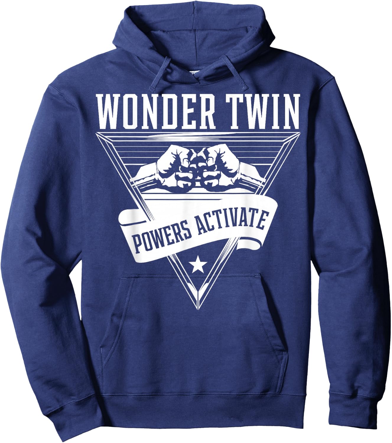 Wonder Twin Power Activated design, Sibling design Hoodie - Hoodie | Navy