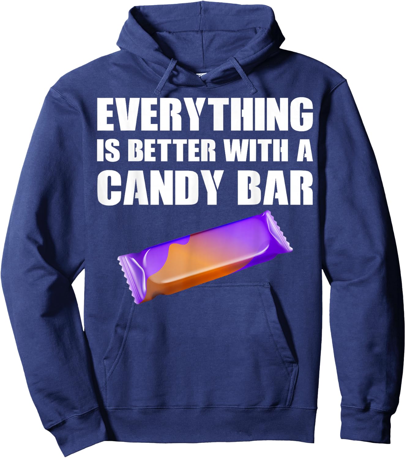 Candy Bar Apparel - Best Funny Bars Lover Design Hoodie - Hoodie | Navy