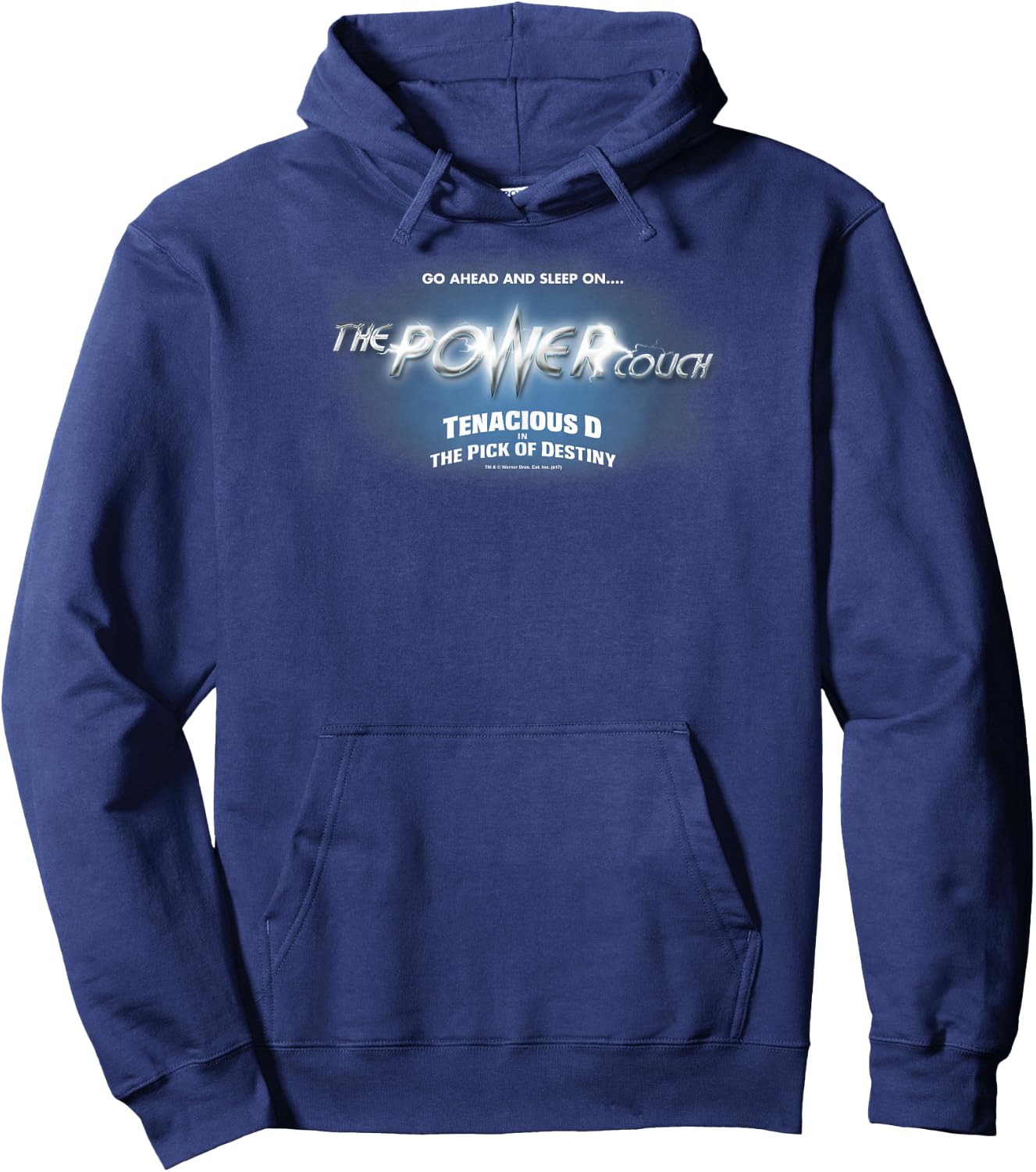 Tenacious D Power Couch Hoodie - Hoodie | Navy