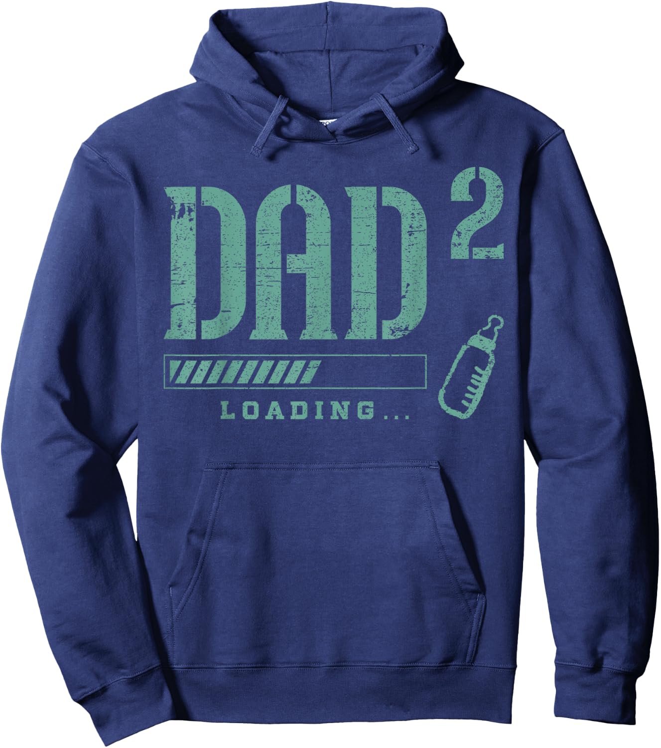 Expectant dad, Dad-to-be, Future Dad, 2nd child Hoodie - Hoodie | Navy