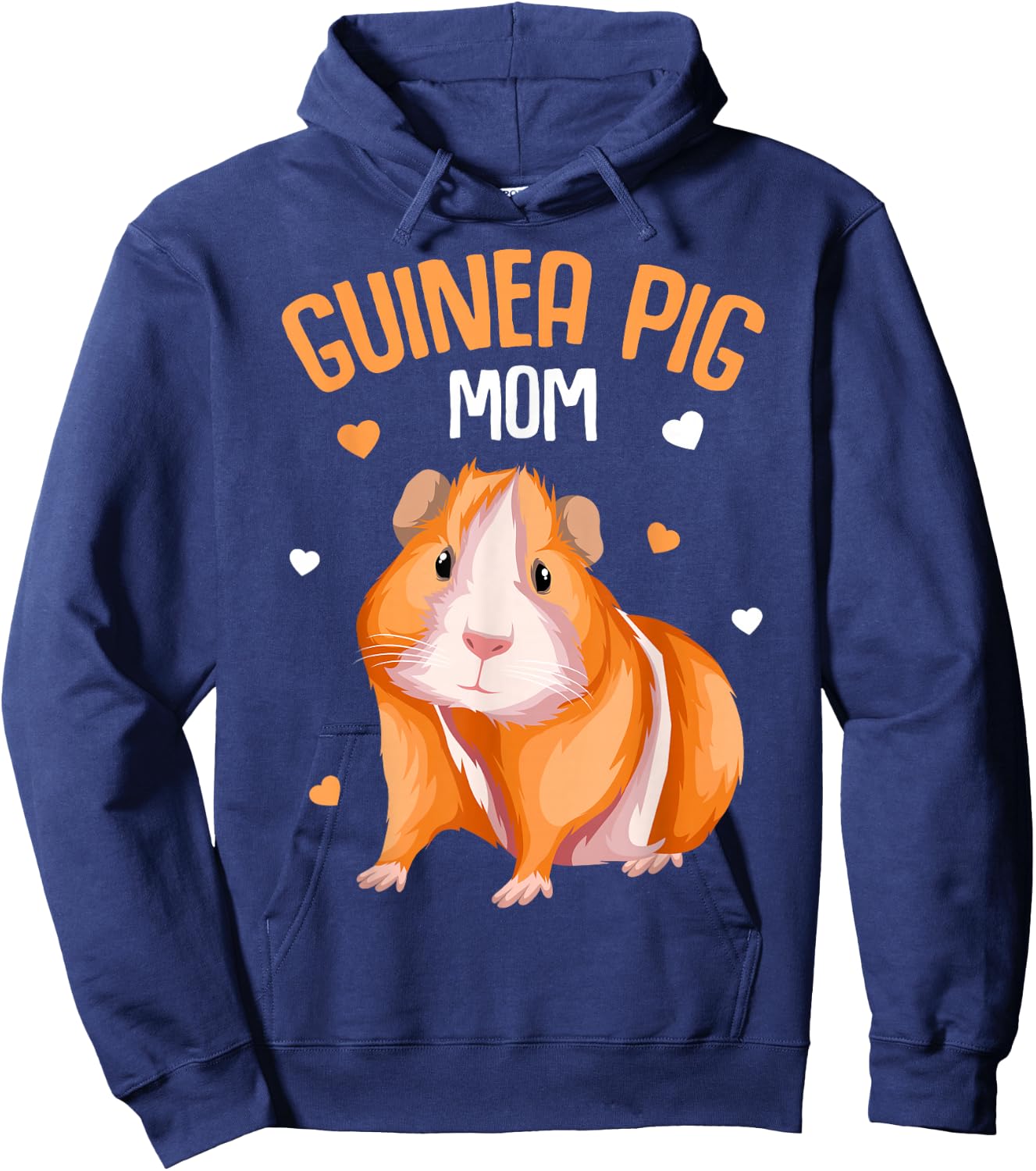 Guinea Pig Mom Mother´s Day Women Girls Hoodie - Hoodie | Navy