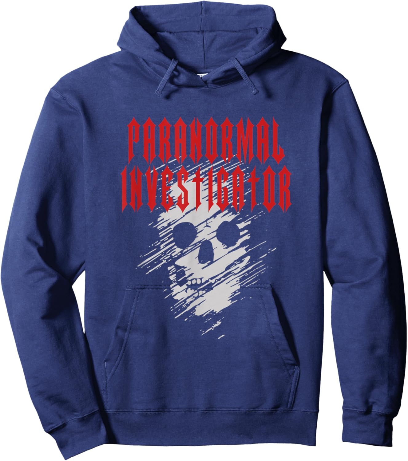 Ghost Hunting Paranormal Investigator Hoodie - Hoodie | Navy