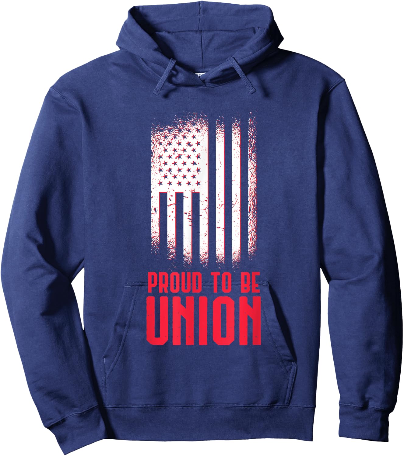 Proud To Be Union Skilled Labor Worker Labor Day Gift Hoodie - Hoodie | Navy