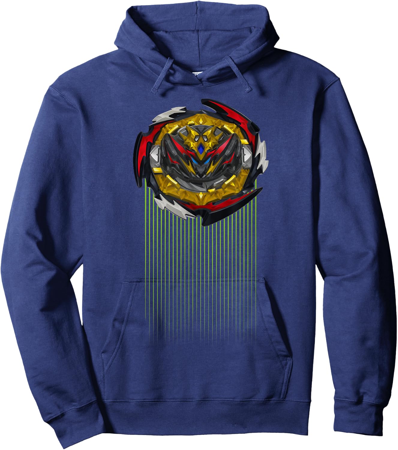 Hasbro BEYBLADE BURST QUADDRIVE BELFYRE Women's Black Graphic Hoodie - Hoodie | Navy