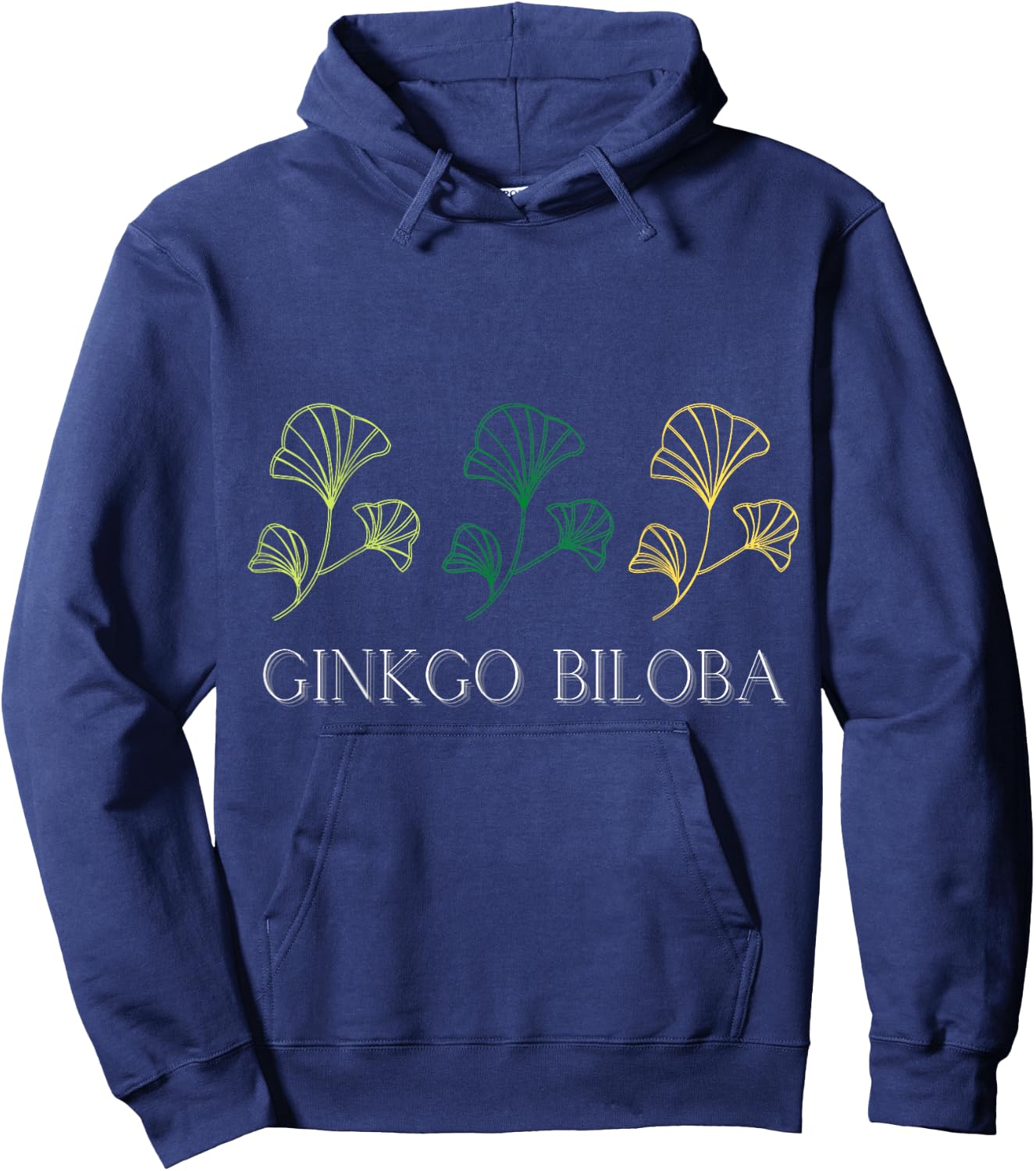 Ginkgo Biloba Hoodie - Hoodie | Navy