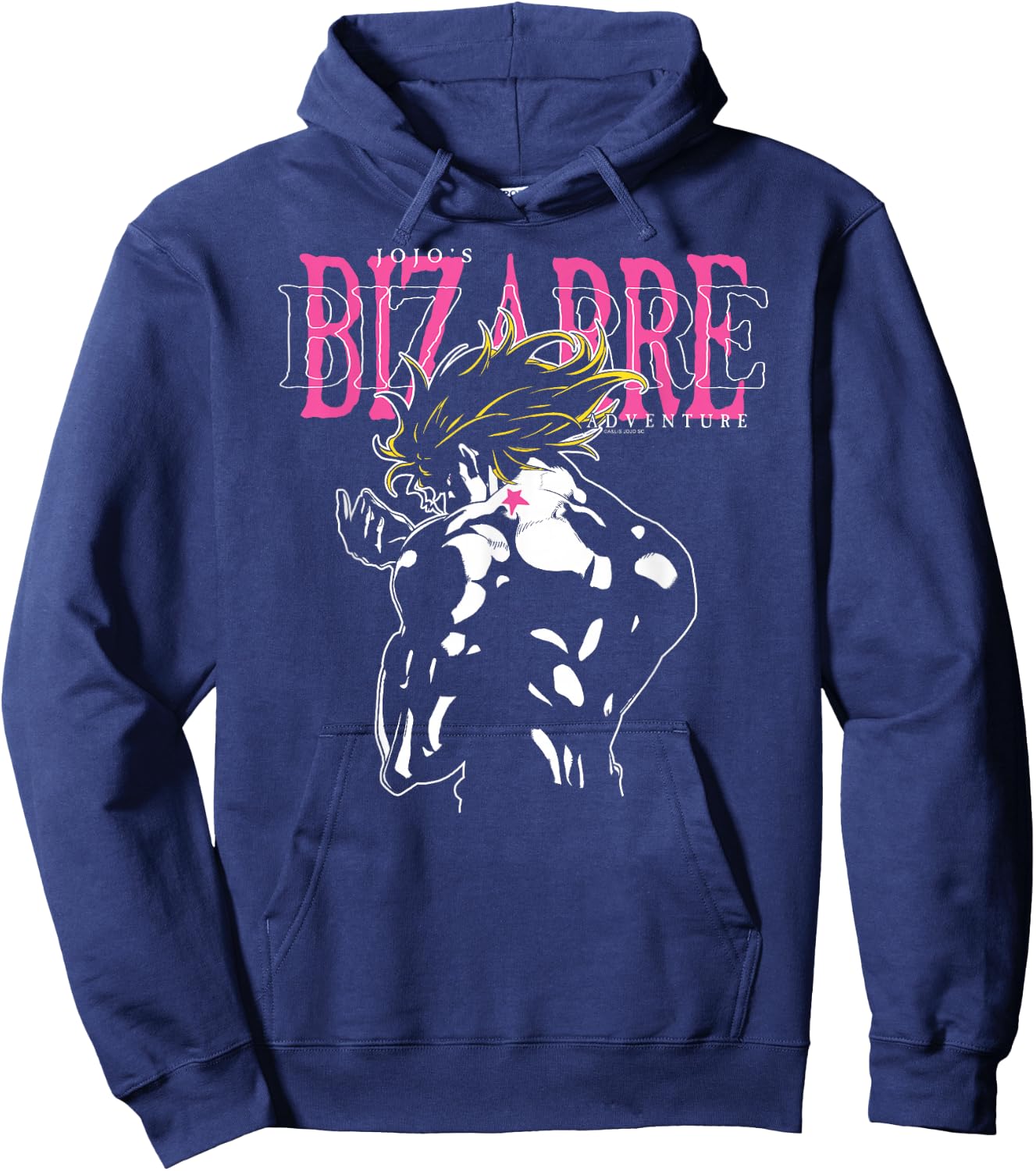 JoJo's Bizarre Adventure DIO with Joestar Birthmark Anime Hoodie - Hoodie | Navy