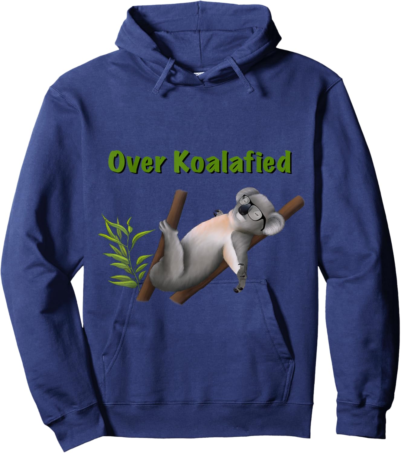 About Koalafied Koala Funny Animal Hoodie - Hoodie | Navy