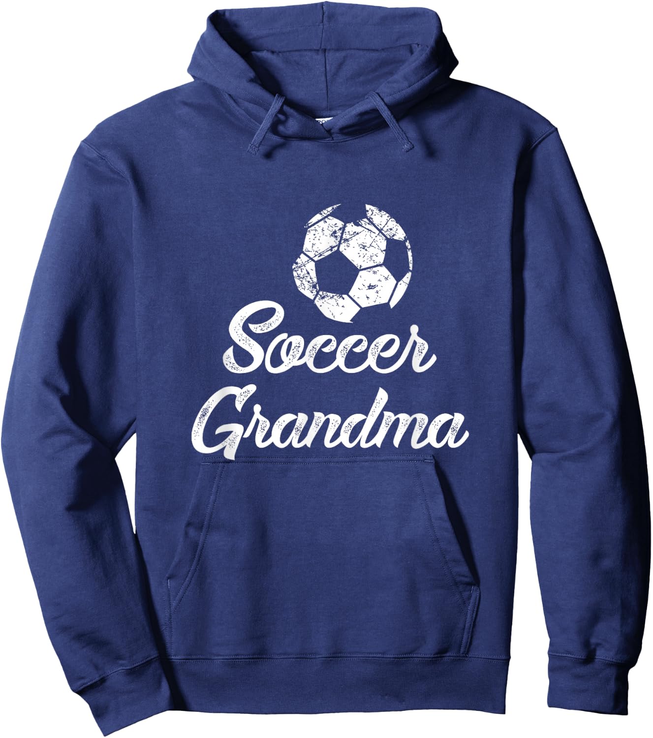 Soccer Grandma Cute Funny Player Fan Gift Matching Hoodie - Hoodie | Navy