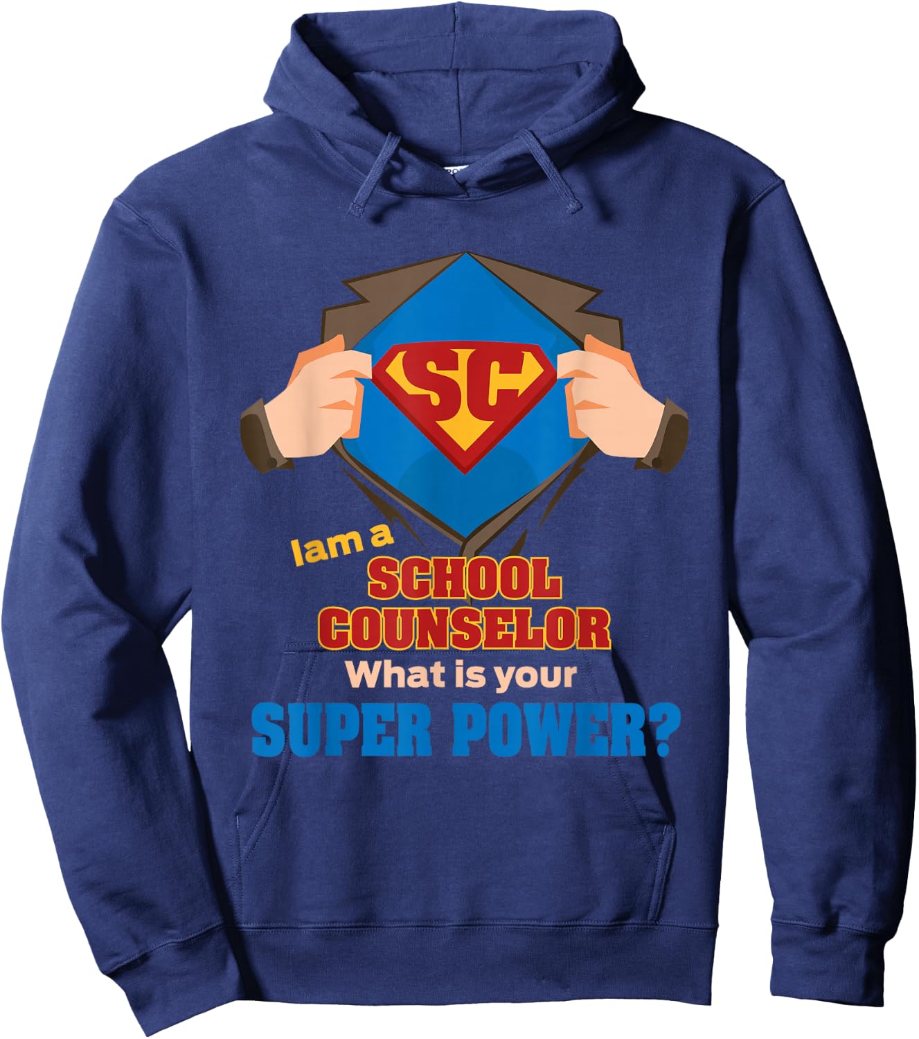 Best Funny School College Career Counselor Gifts T Shirt Hoodie - Hoodie | Navy