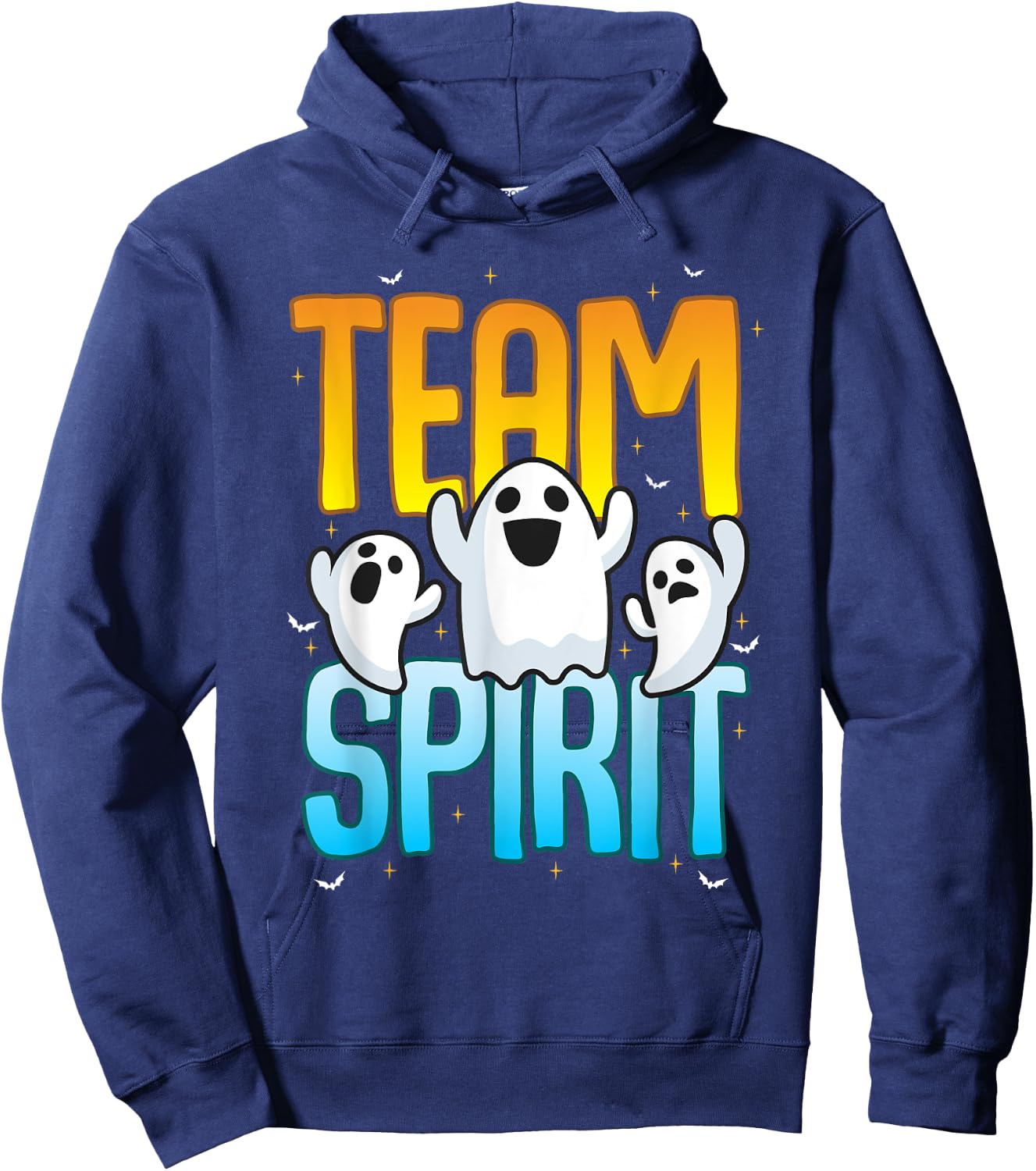 Funny Halloween Team Spirit Ghosts Hoodie - Hoodie | Navy