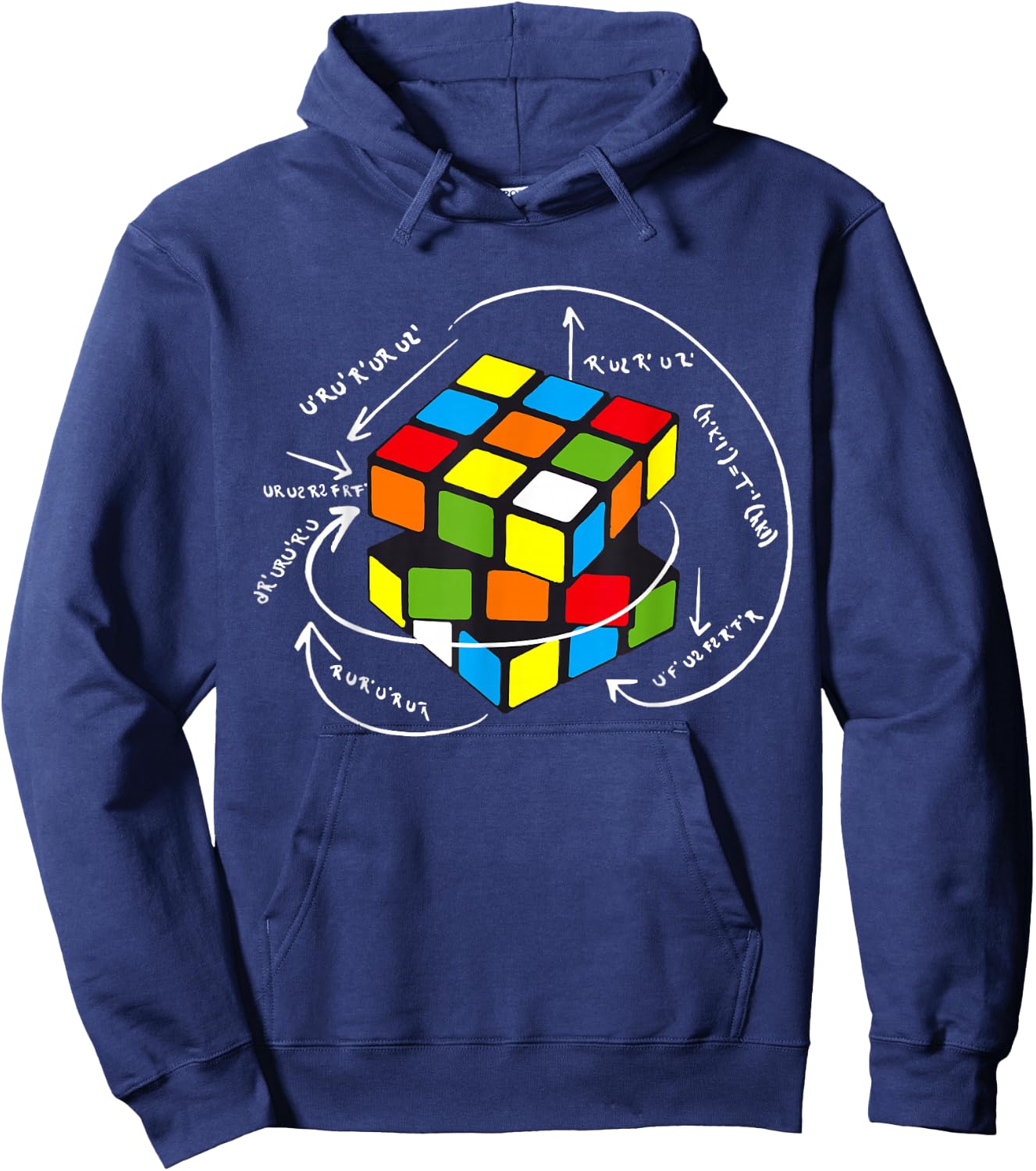 Funny Puzzle Cube Speed Cubing Computer Science Hoodie - Hoodie | Navy