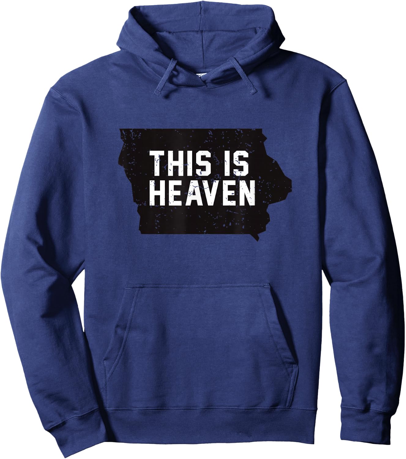 This is Heaven Iowa State Field Baseball Inspired Hoodie - Hoodie | Navy