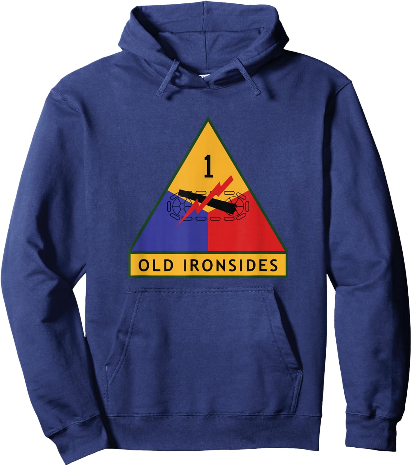 1st Armored Division T Shirt 20584 Hoodie - Hoodie | Navy
