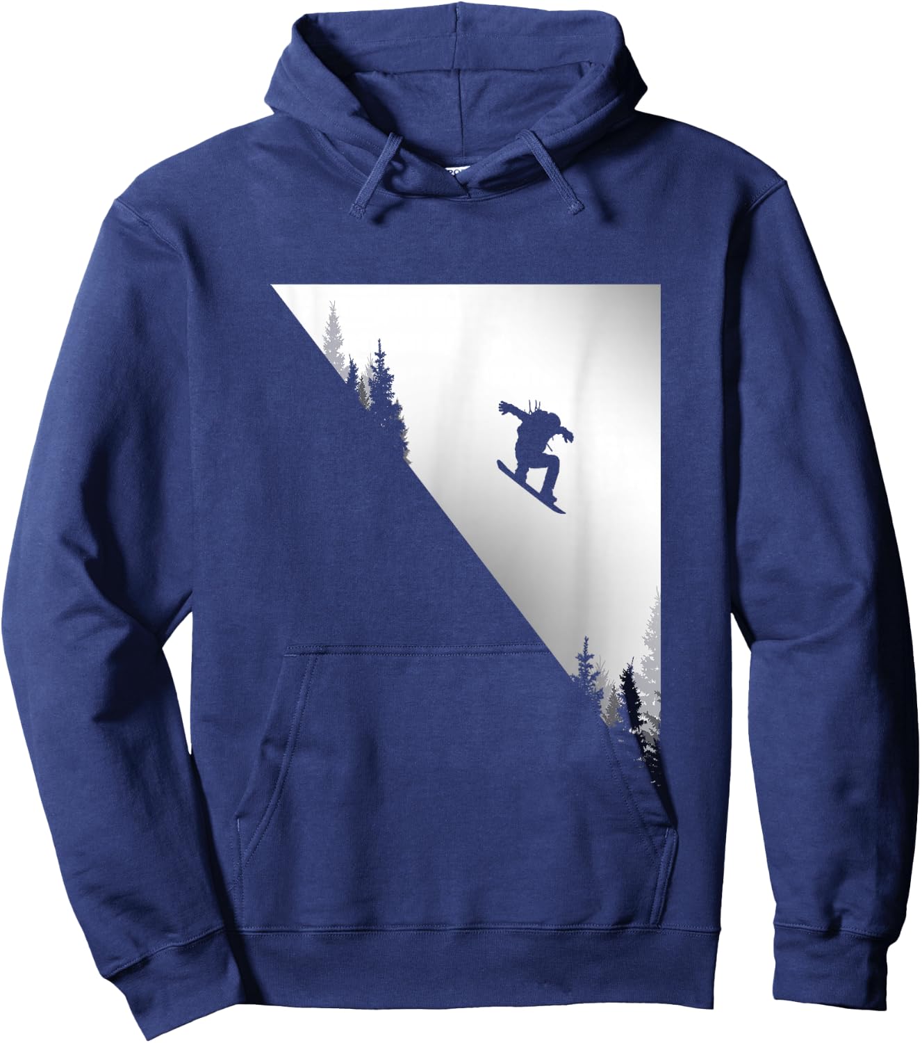 Snowboard Apparel - Snowboarding Snowboarder Snowboard Small Hoodie - Hoodie | Navy