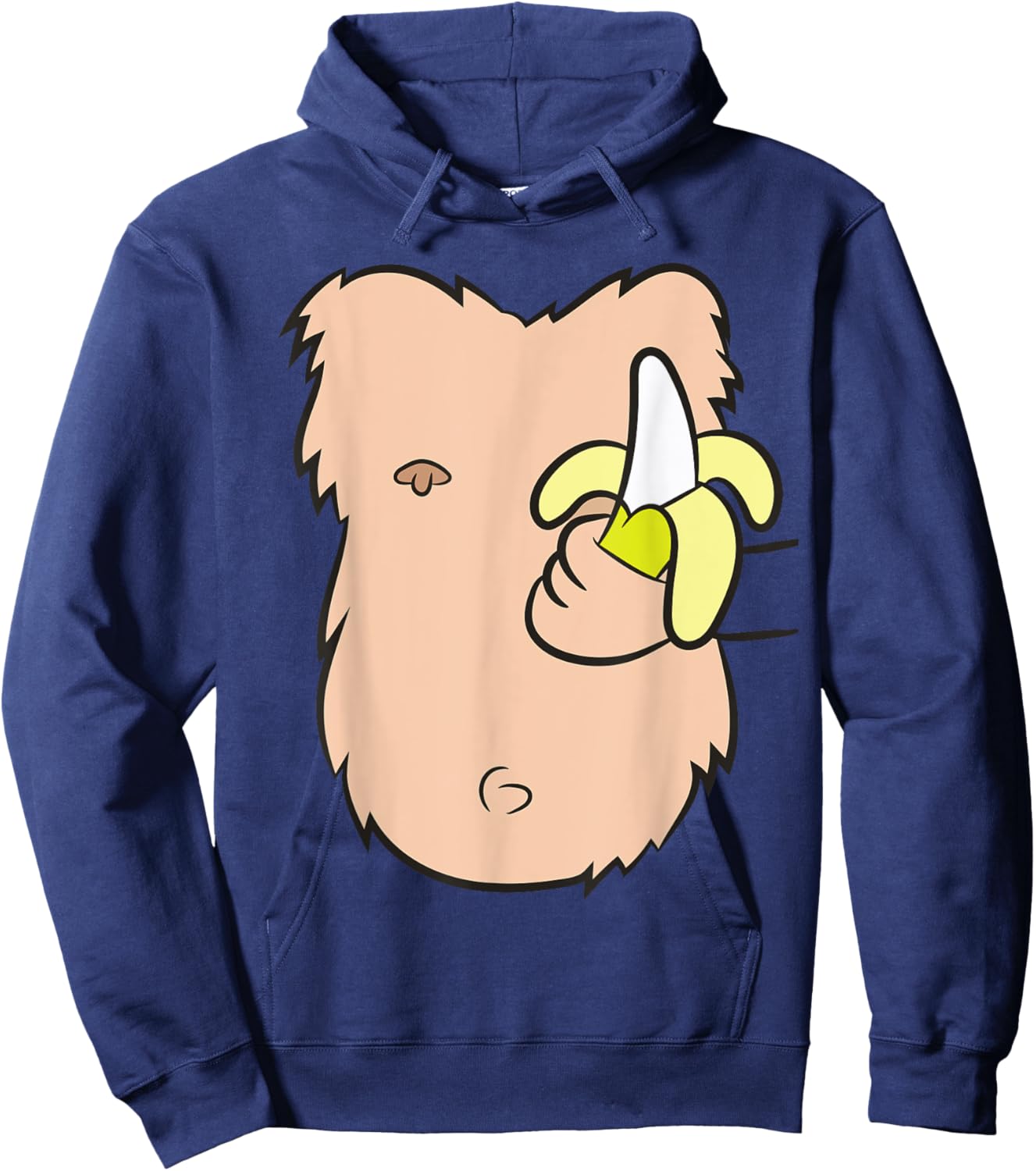Monkey Costume Ape Gorilla Costume Monkey Hoodie - Hoodie | Navy