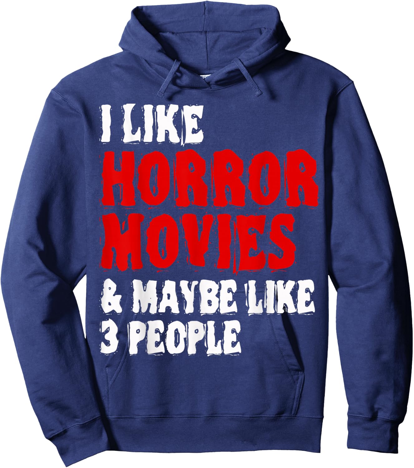 Horror Movie Hoodie - Hoodie | Navy
