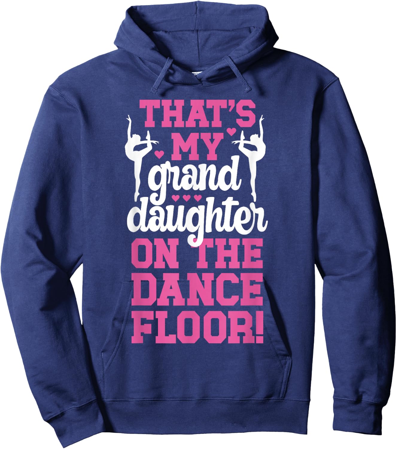 That's My Granddaughter Dance Mimi Of A Dancer Mimi Grandma Hoodie - Hoodie | Navy