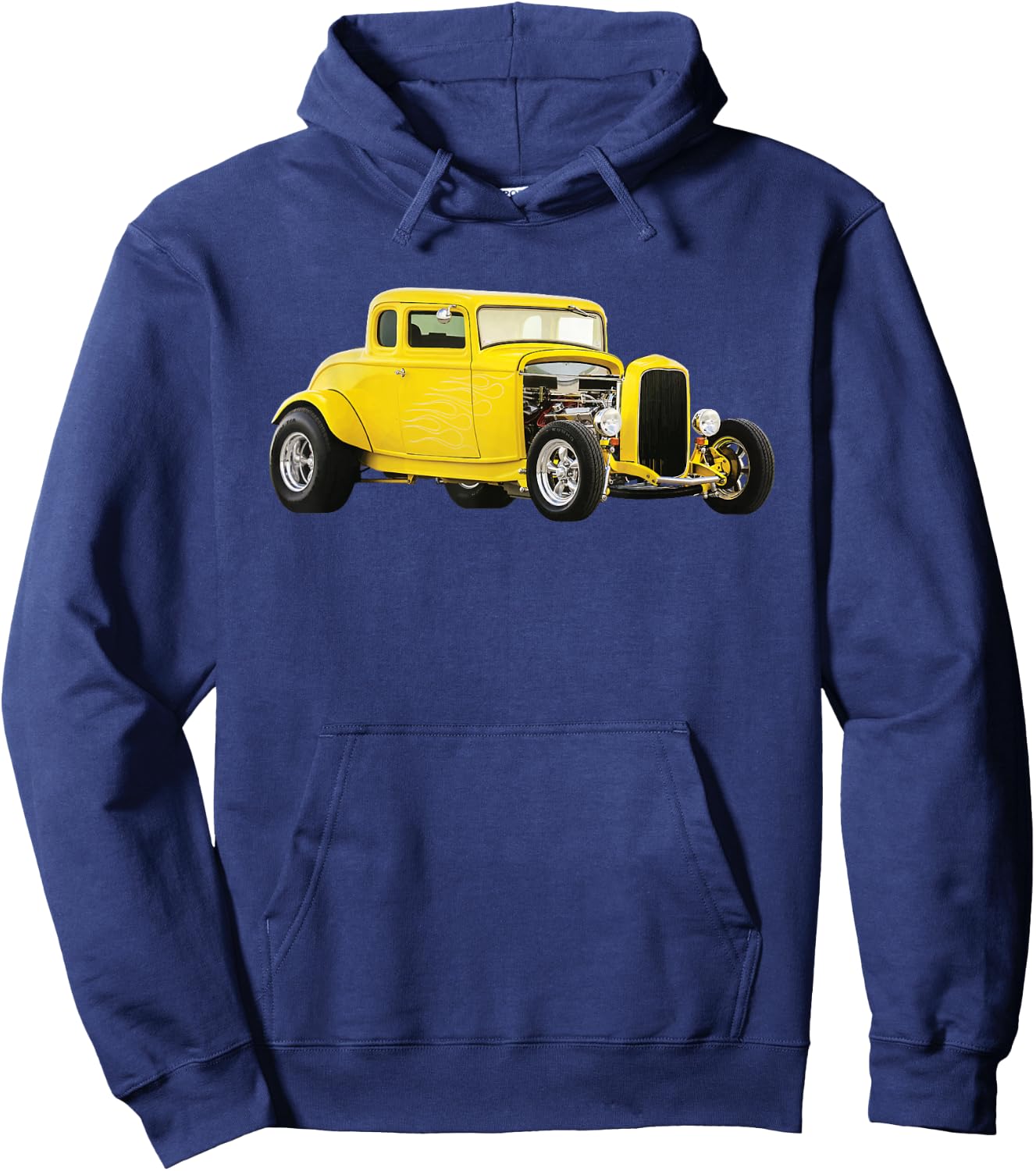 Hot Rod Car Retro Vintage Race Hotrod Classic Racer 1930 Hoodie - Hoodie | Navy