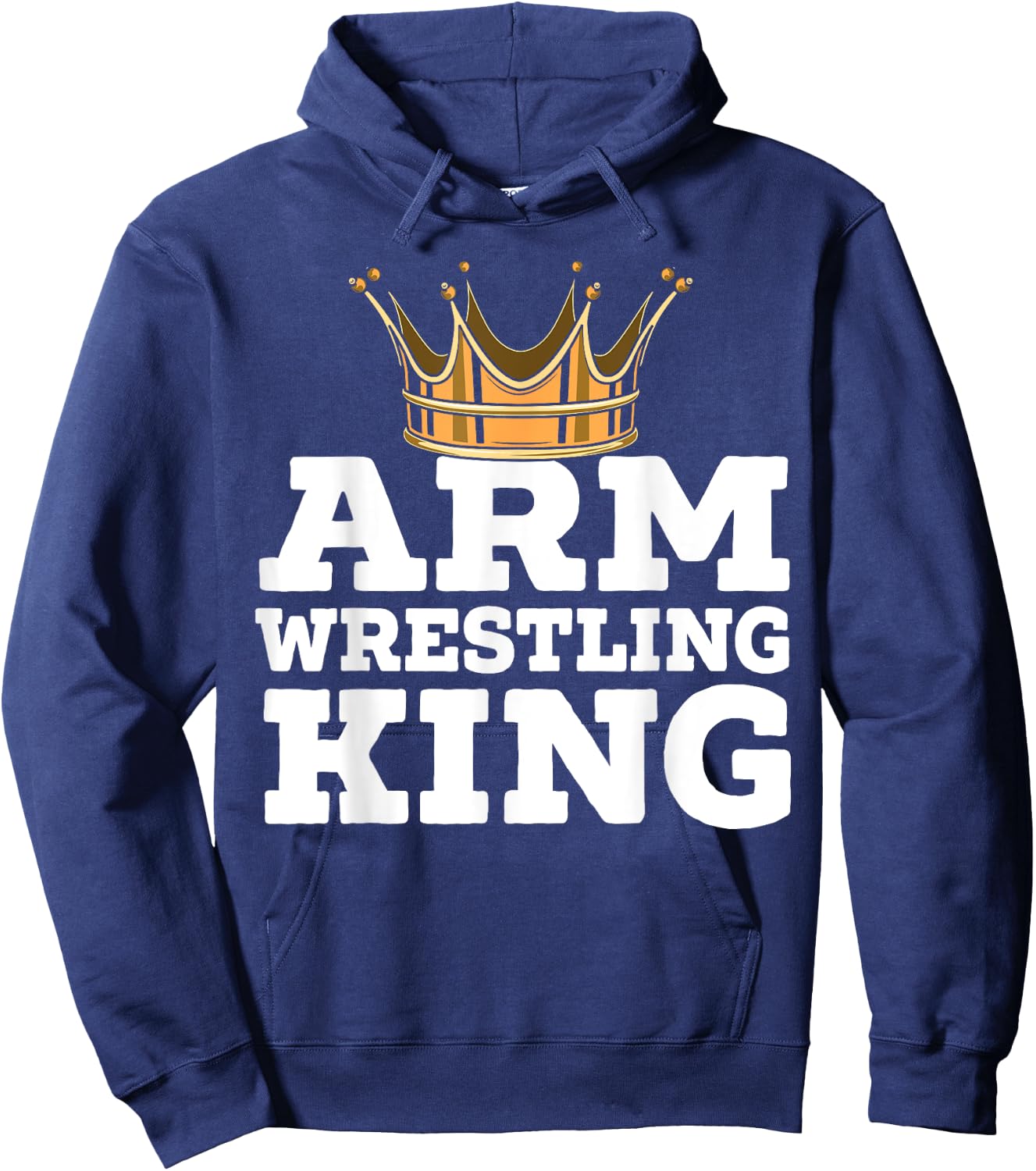 Arm Wrestling King Arm Wrestle Champion Armfighting Hoodie - Hoodie | Navy