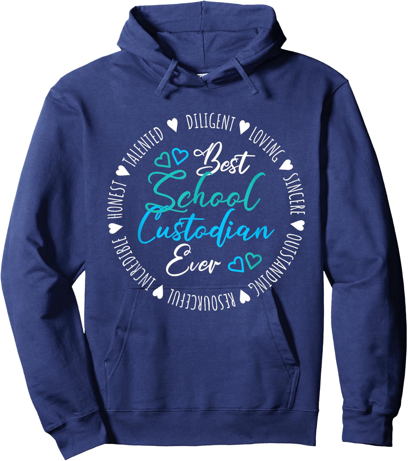Best School Administrator of All Time Hoodie - Hoodie | Navy
