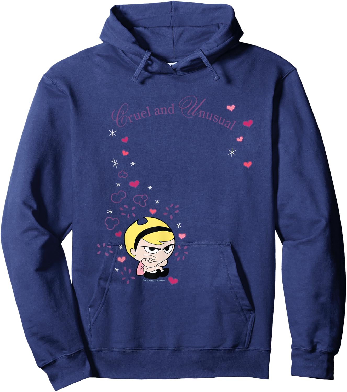 The Grim Adventures of Billy & Mandy Mandy Cruel and Unusual Hoodie - Hoodie | Navy