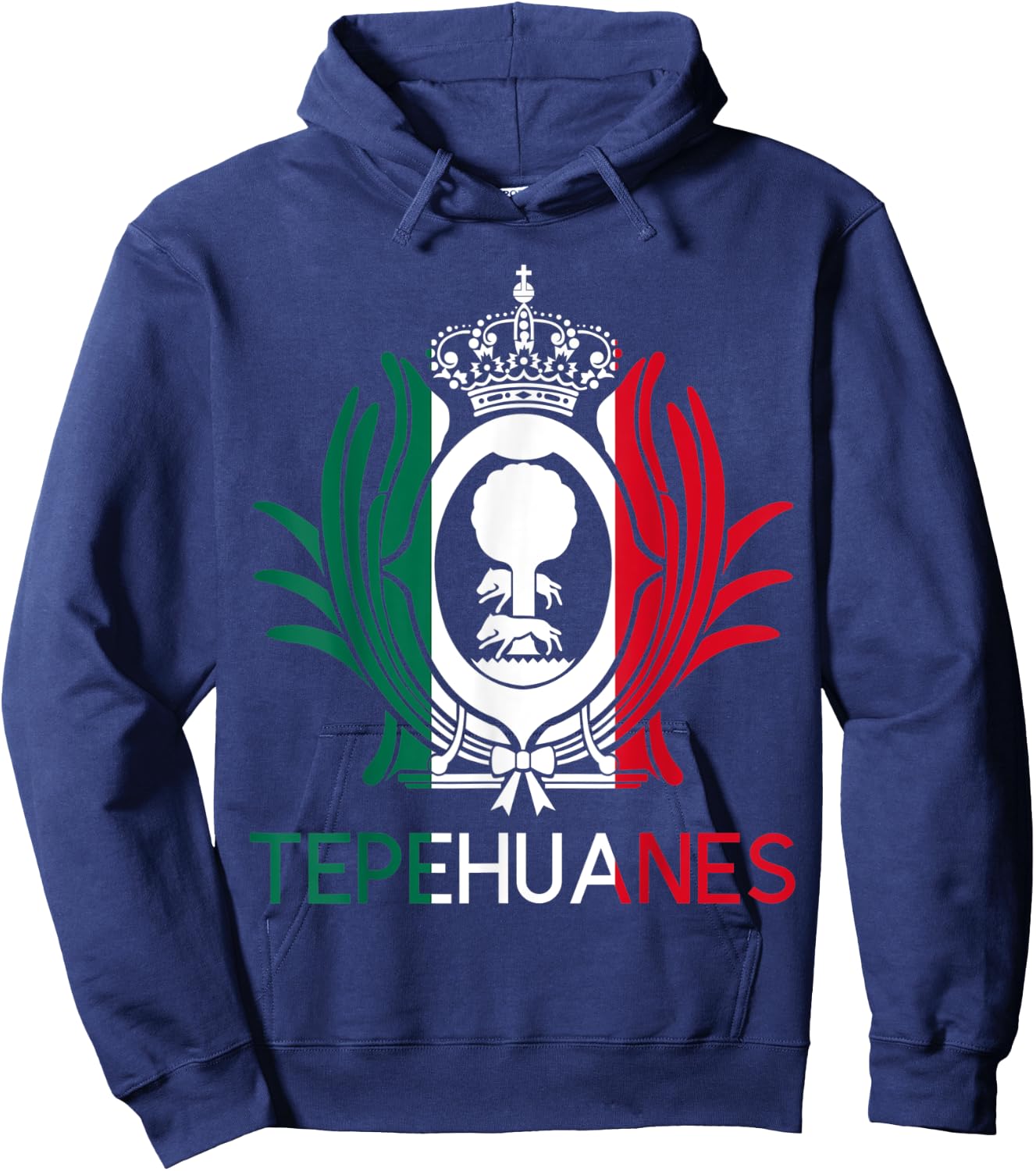 Tepehuanes Durango Estado De Mexico Escudo Eagle Aguila Hoodie - Hoodie | Navy