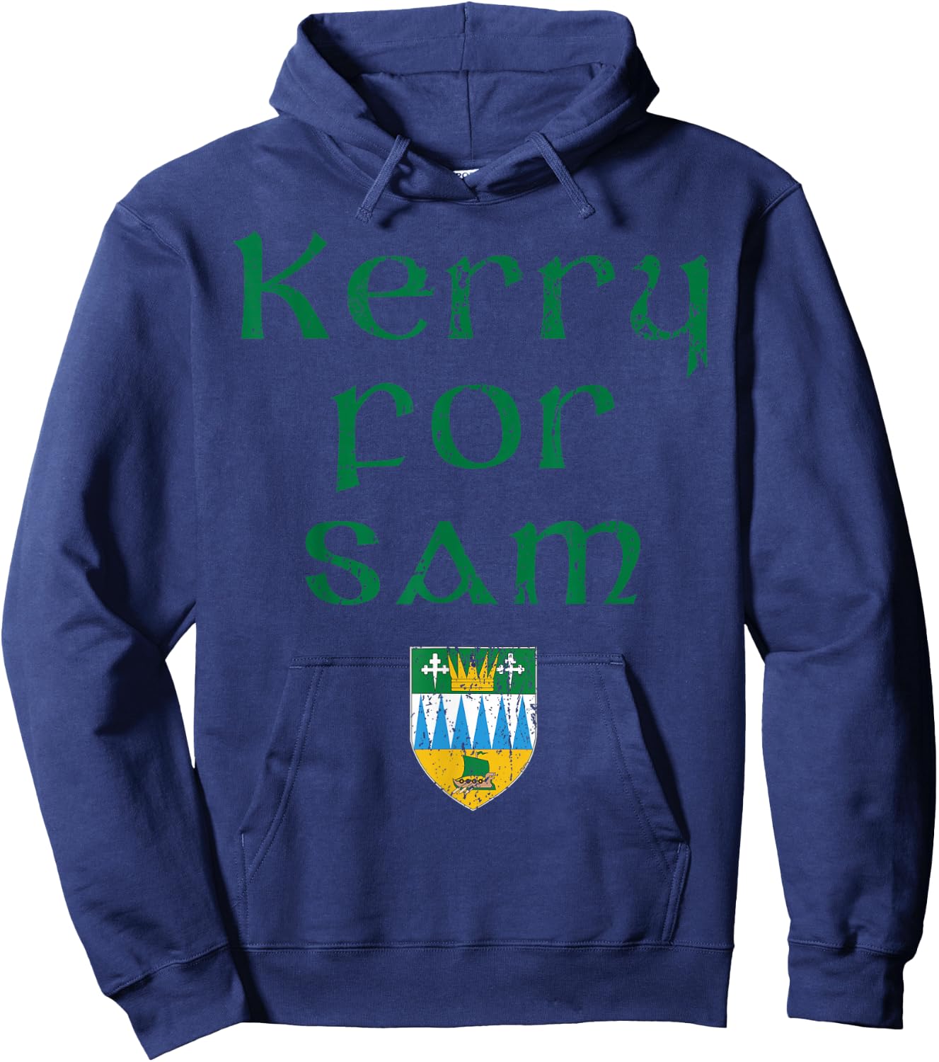 Kerry for Sam, All Ireland gaelic football Hoodie - Hoodie | Navy