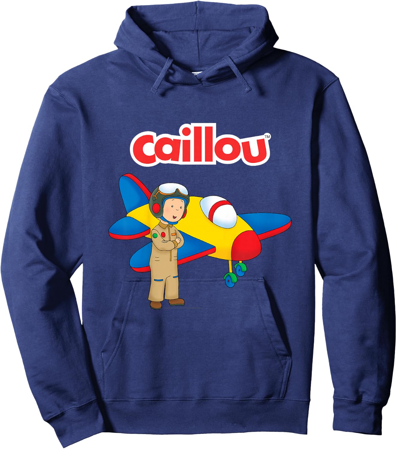 Caillou Child's T Shirt - Pilot Hoodie - Hoodie | Navy