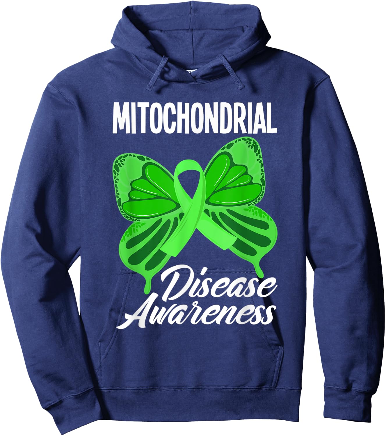 Mitochondrial Disease Awareness Mitochondrial Disease Hoodie - Hoodie | Navy