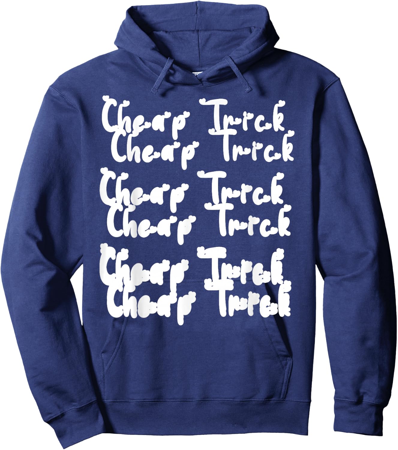 Cheap Tricks Art Rock Vintage Hoodie - Hoodie | Navy
