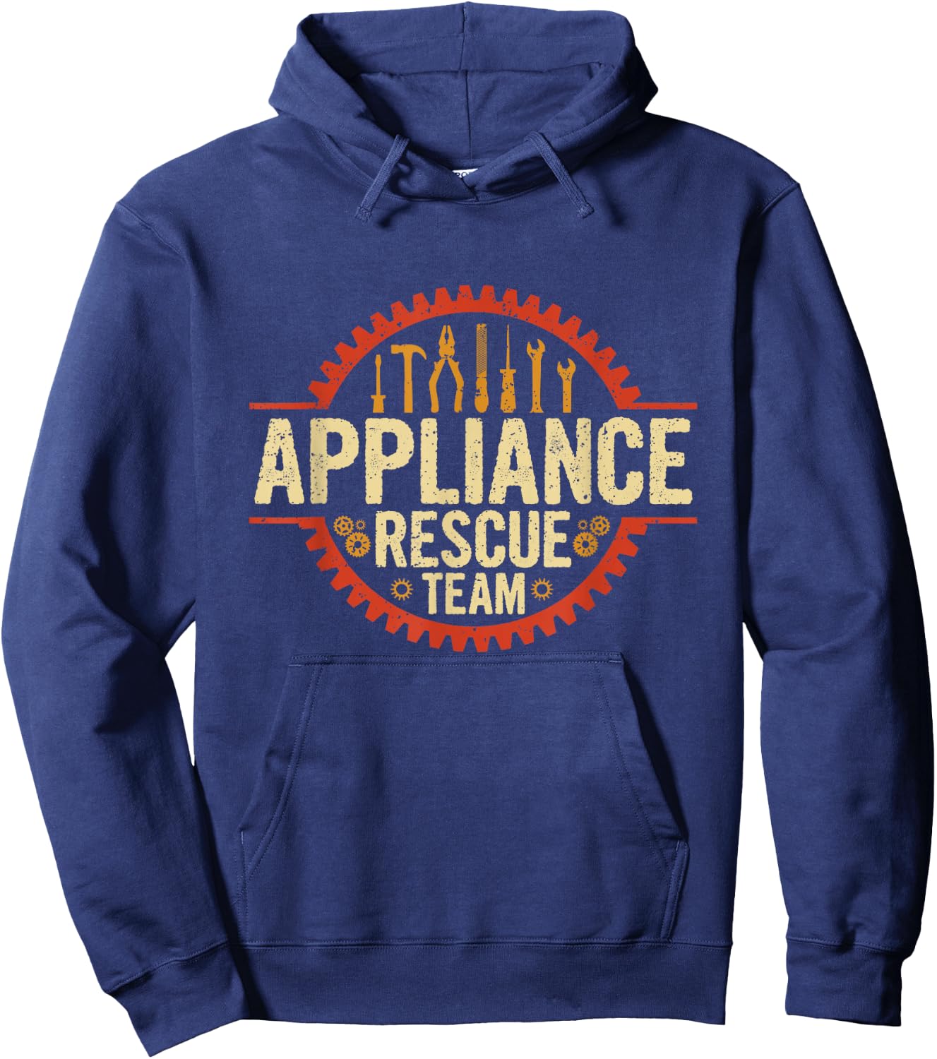 Appliance Rescue Team - Appliance Repair Tech Hoodie - Hoodie | Navy