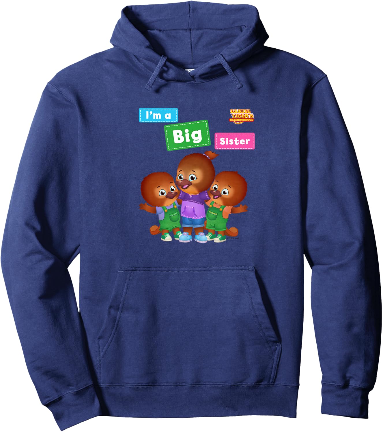 Daniel Tiger's Neighborhood: Big Sister! Hoodie - Hoodie | Navy