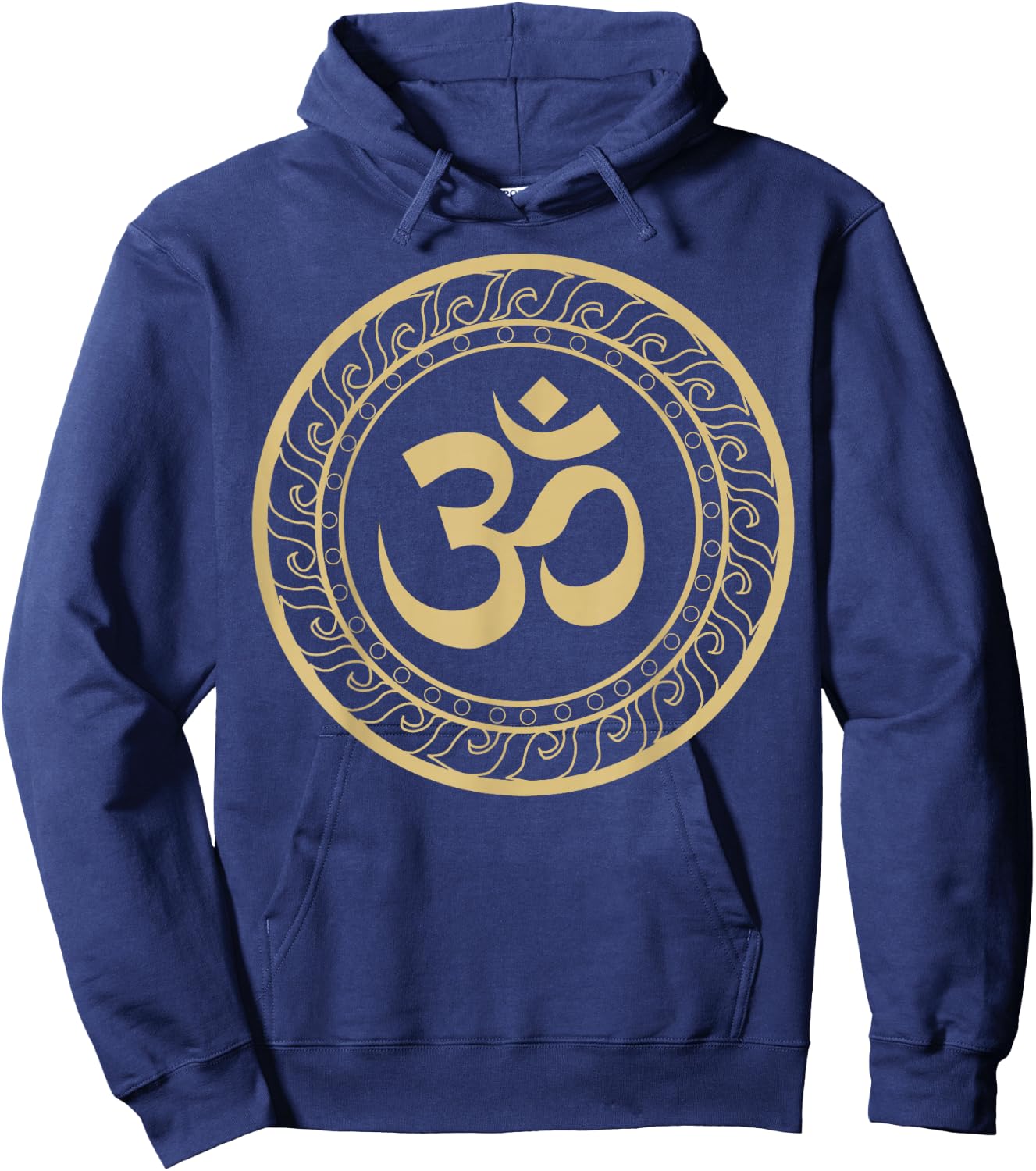 Om Ohm Aum Symbol T Shirt Spiritual Yoga Tea Gift Hoodie - Hoodie | Navy