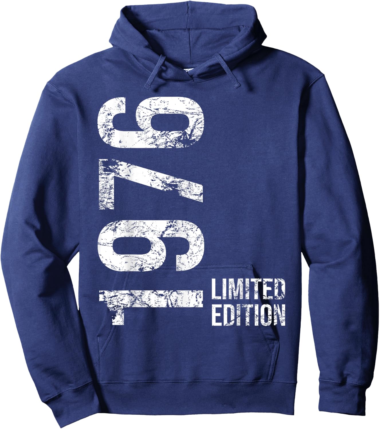 49th Birthday 49 Years Old Man Woman Vintage 1976 Hoodie - Hoodie | Navy