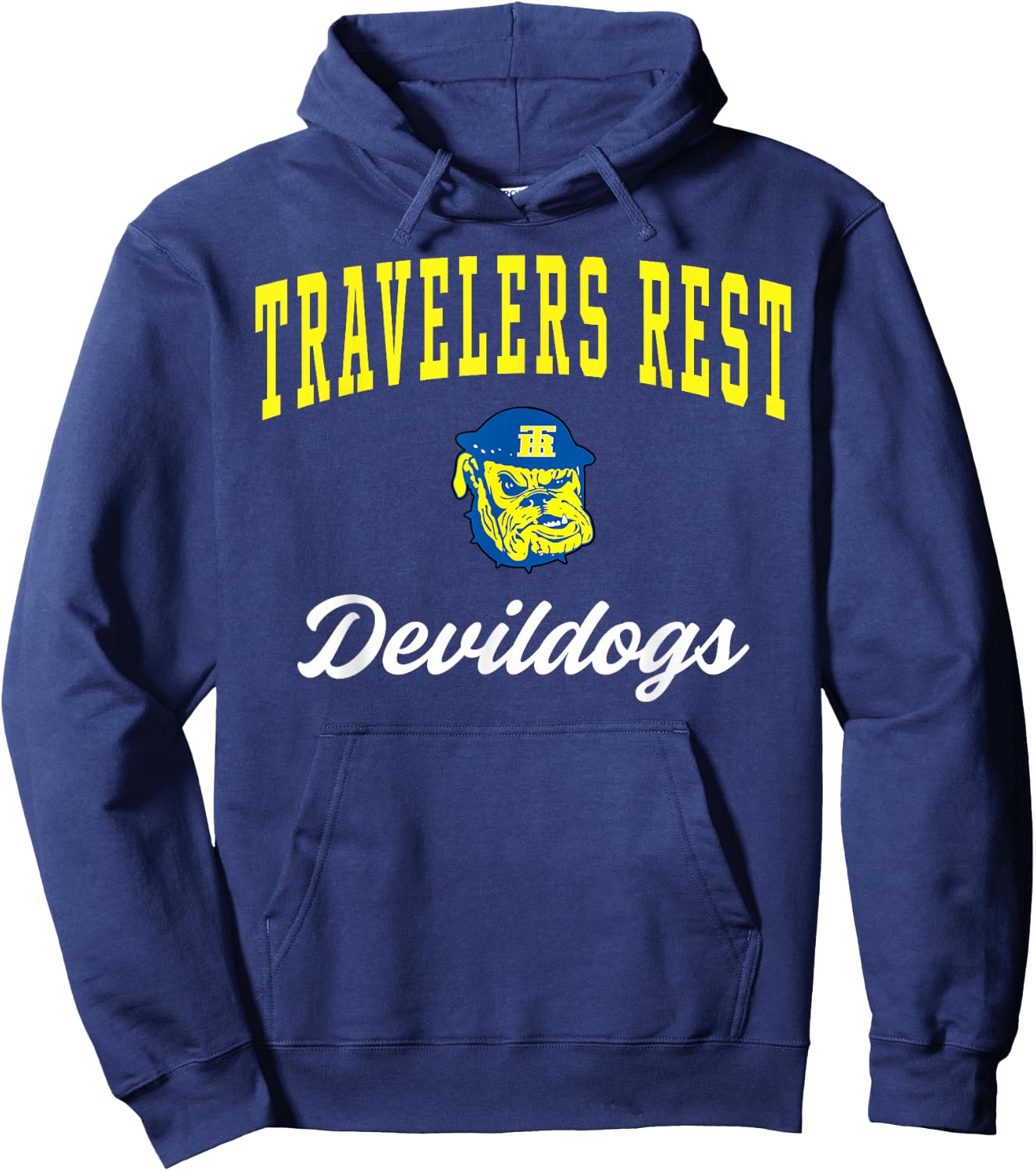 Travelers Rest High School Devildogs C3 Hoodie - Hoodie | Navy