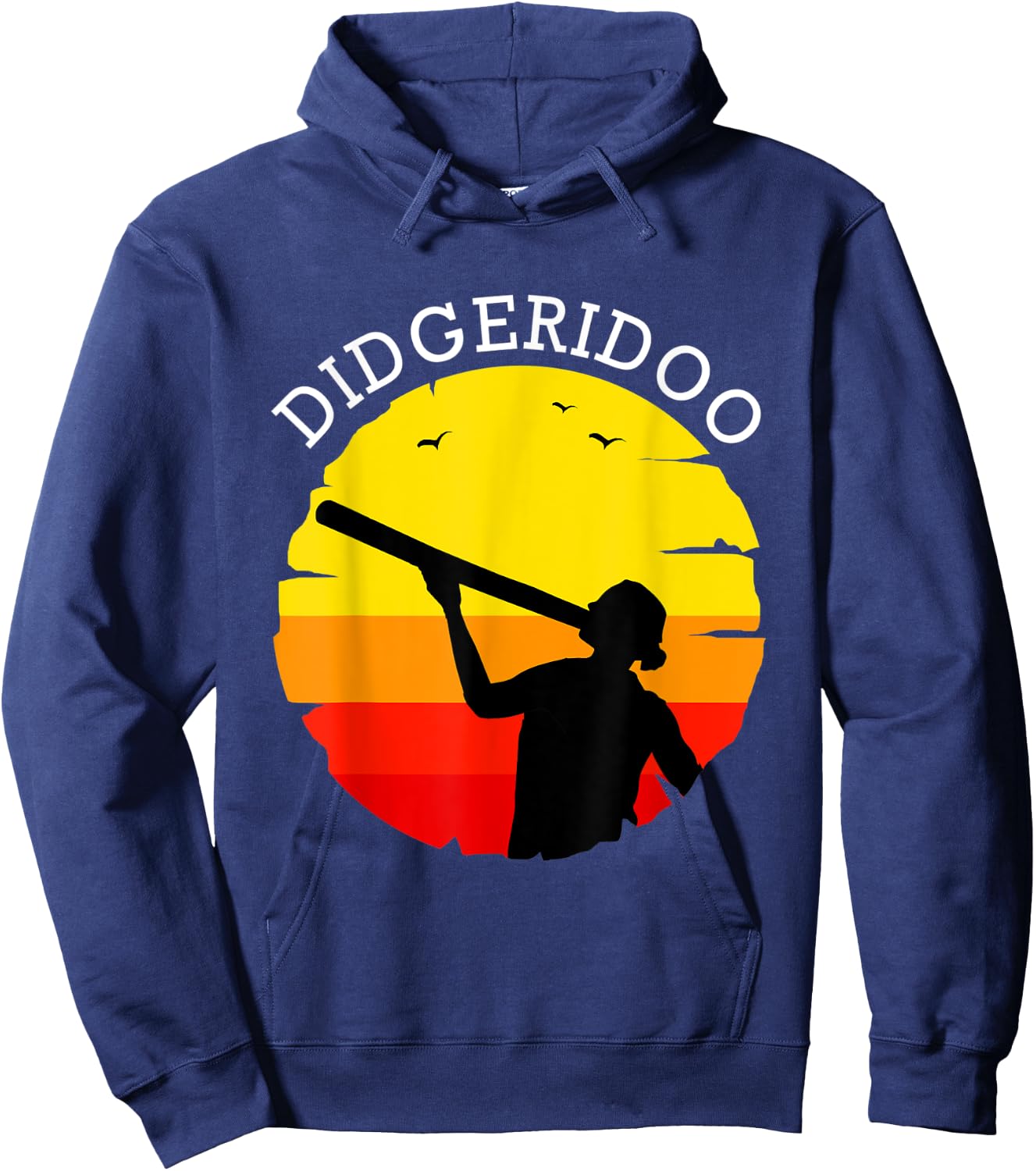 Didgeridoo Hoodie - Hoodie | Navy
