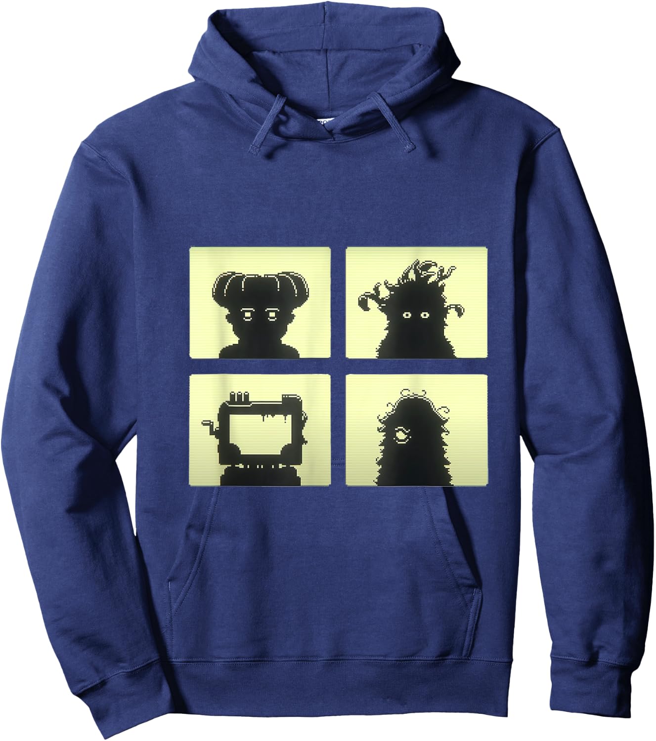 Inscryption Four Scribes Boss Psychological Card Game Scary Hoodie - Hoodie | Navy