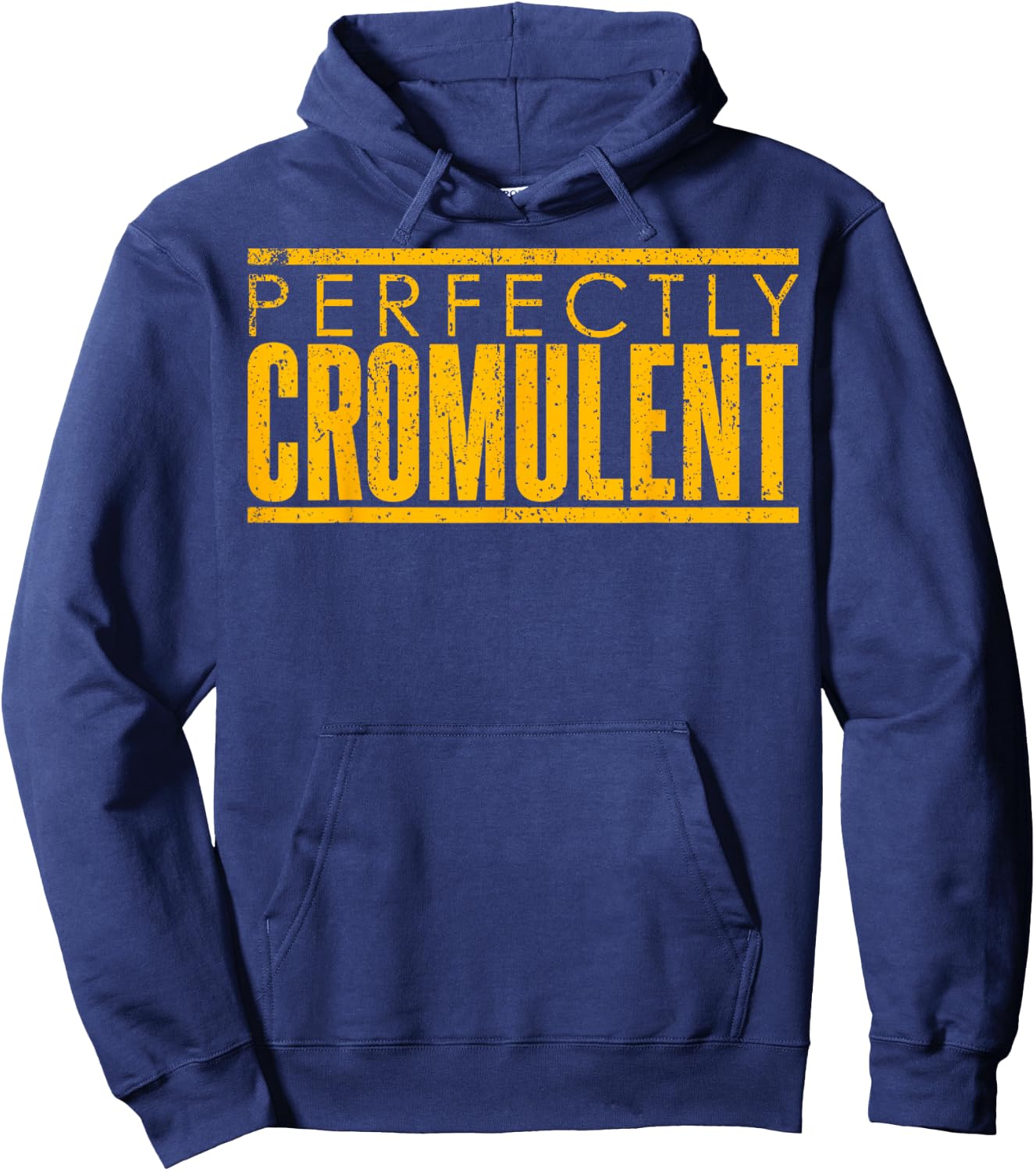 Vintage A Perfectly Cromulent Word Hoodie - Hoodie | Navy
