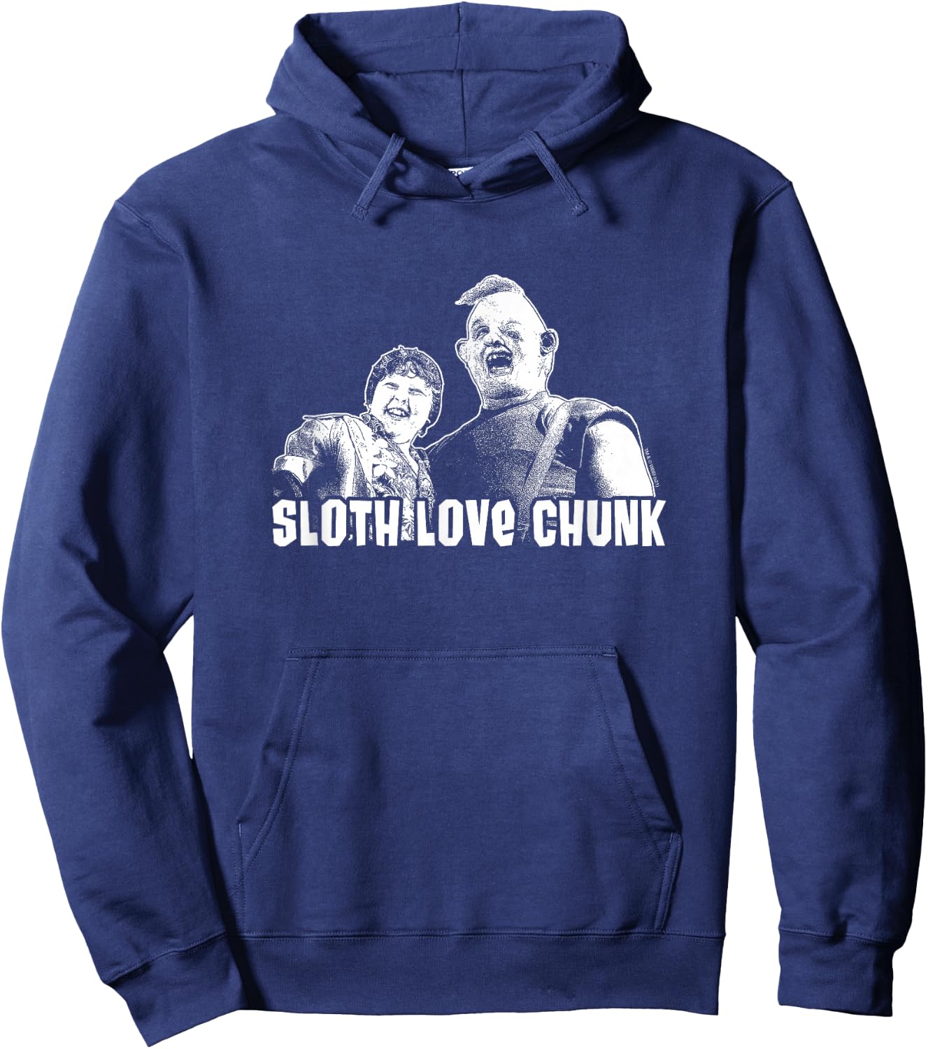 The Goonies Sloth Love Chunk Hoodie - Hoodie | Navy