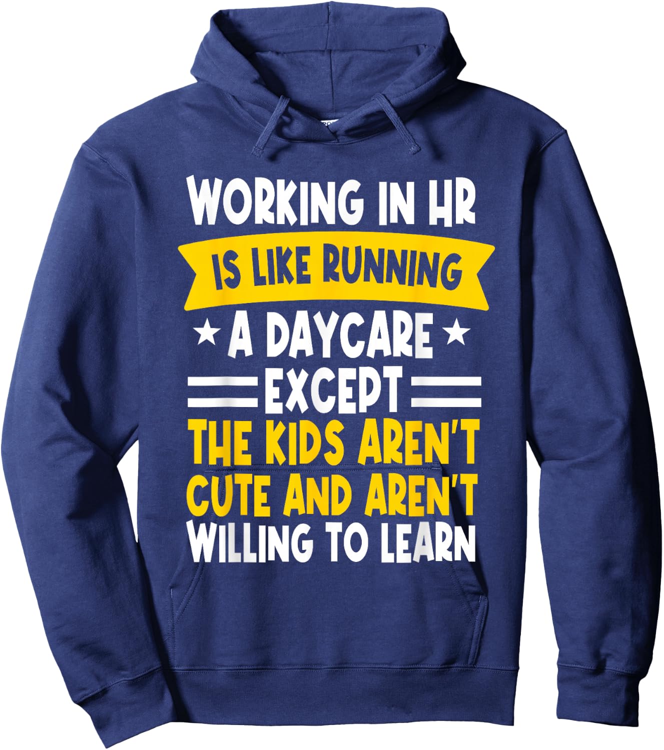Human Resources Management HRM Recruitment Specialist HR Hoodie - Hoodie | Navy