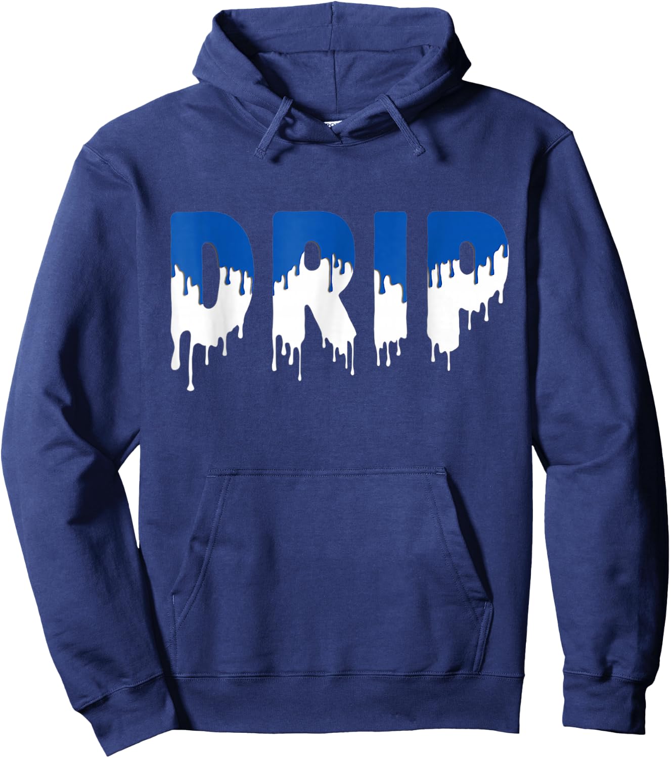 Graphic Match Hyper Blue Sneaker Royal Hoodie - Hoodie | Navy