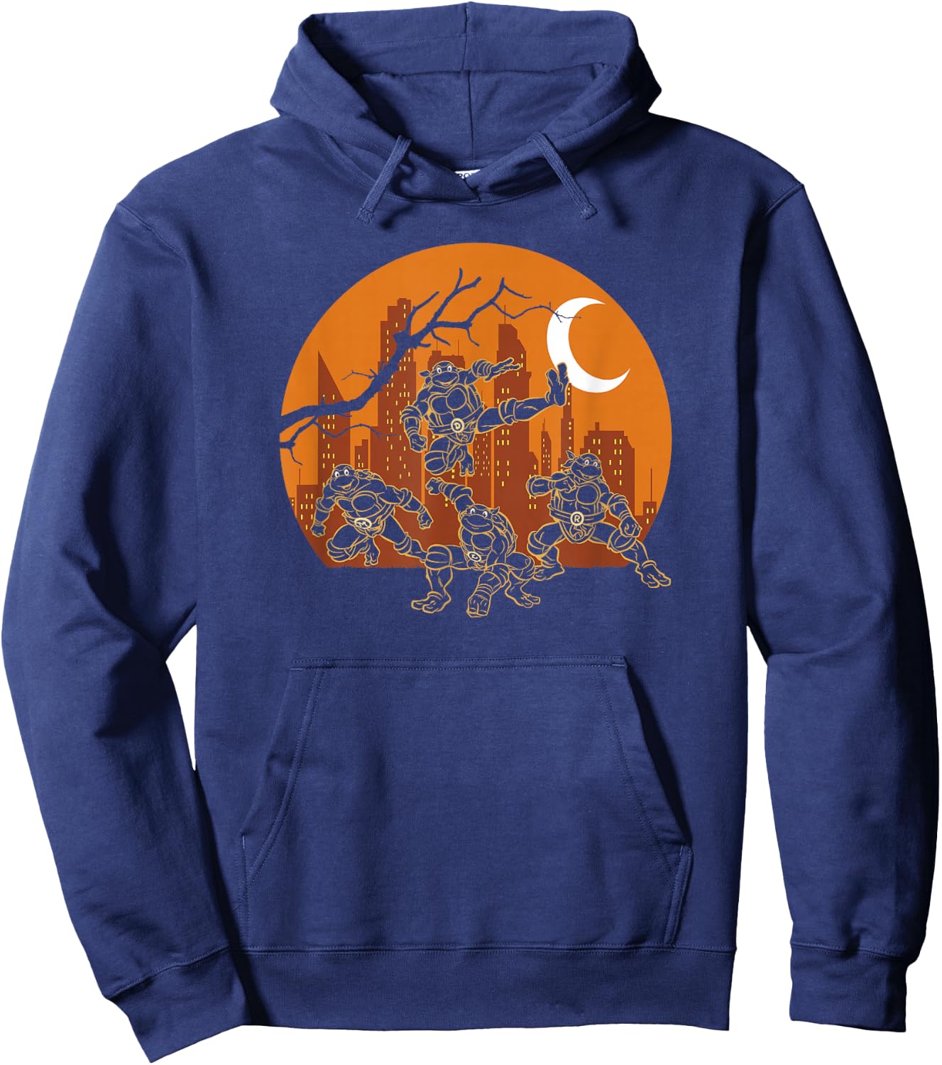 Teenage Mutant Ninja Turtles Halloween Ninja Night Tricks Hoodie - Hoodie | Navy