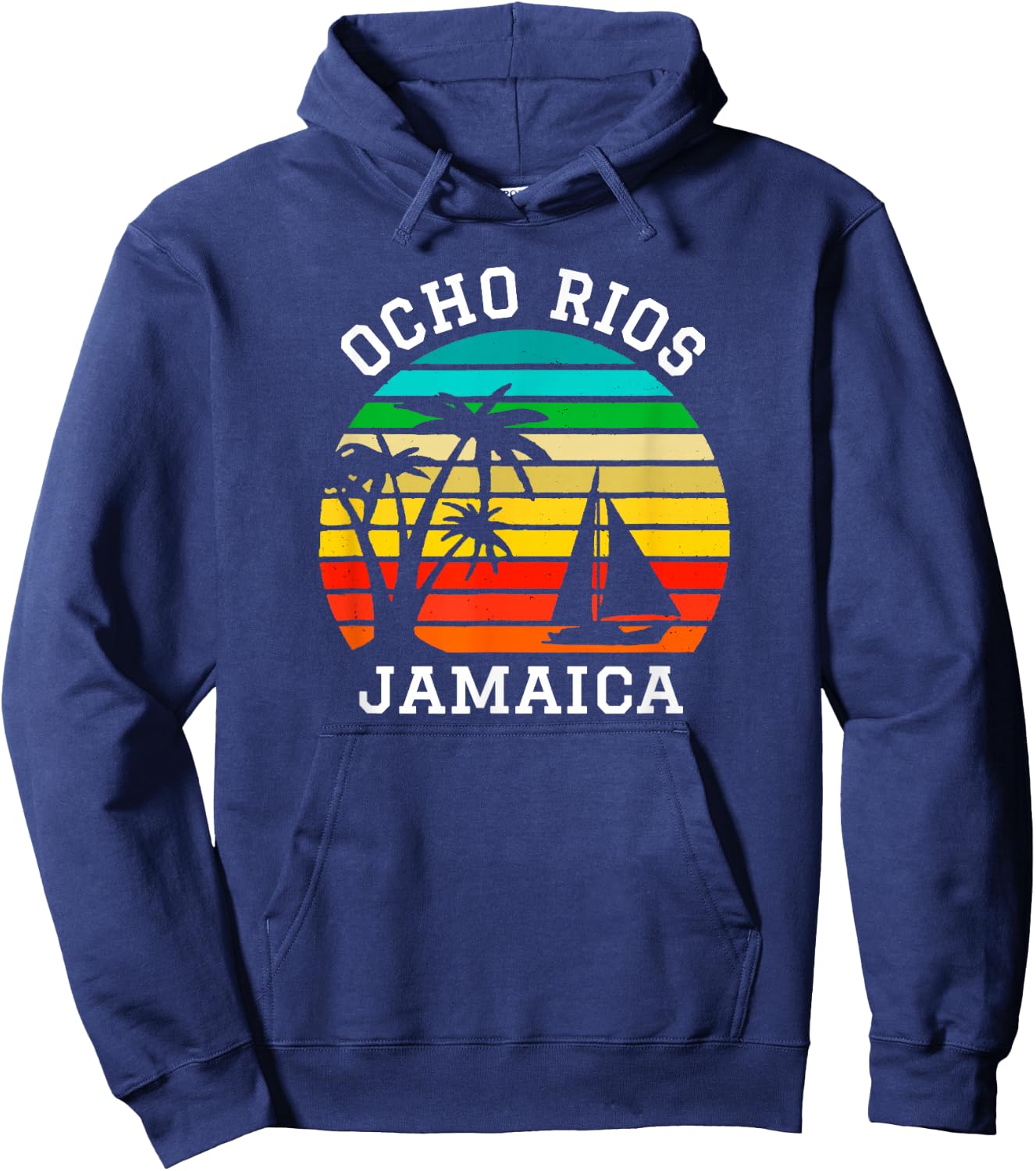 Ocho Rios Jamaica Shirt Matching Family Vacation Hoodie - Hoodie | Navy
