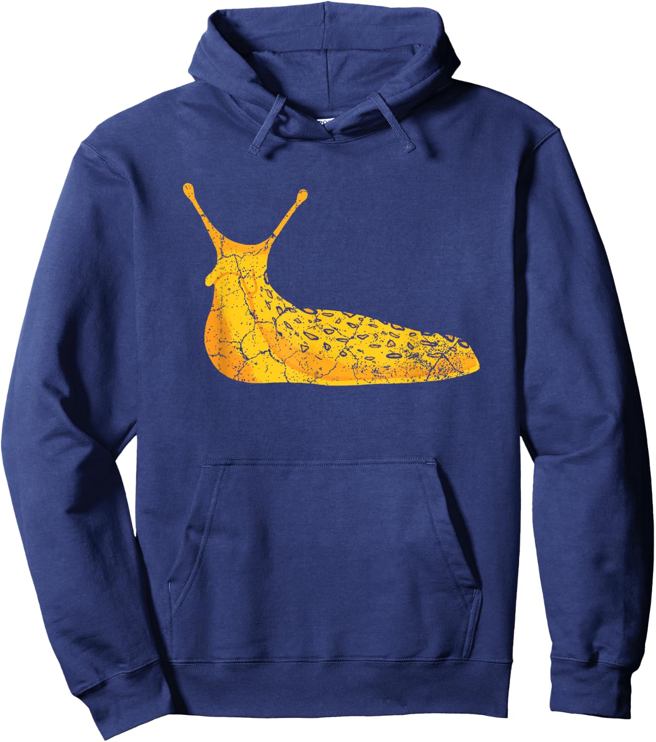 Banana Slug – Exotic Slug Lover Ecosystem Zoology Lover Hoodie - Hoodie | Navy