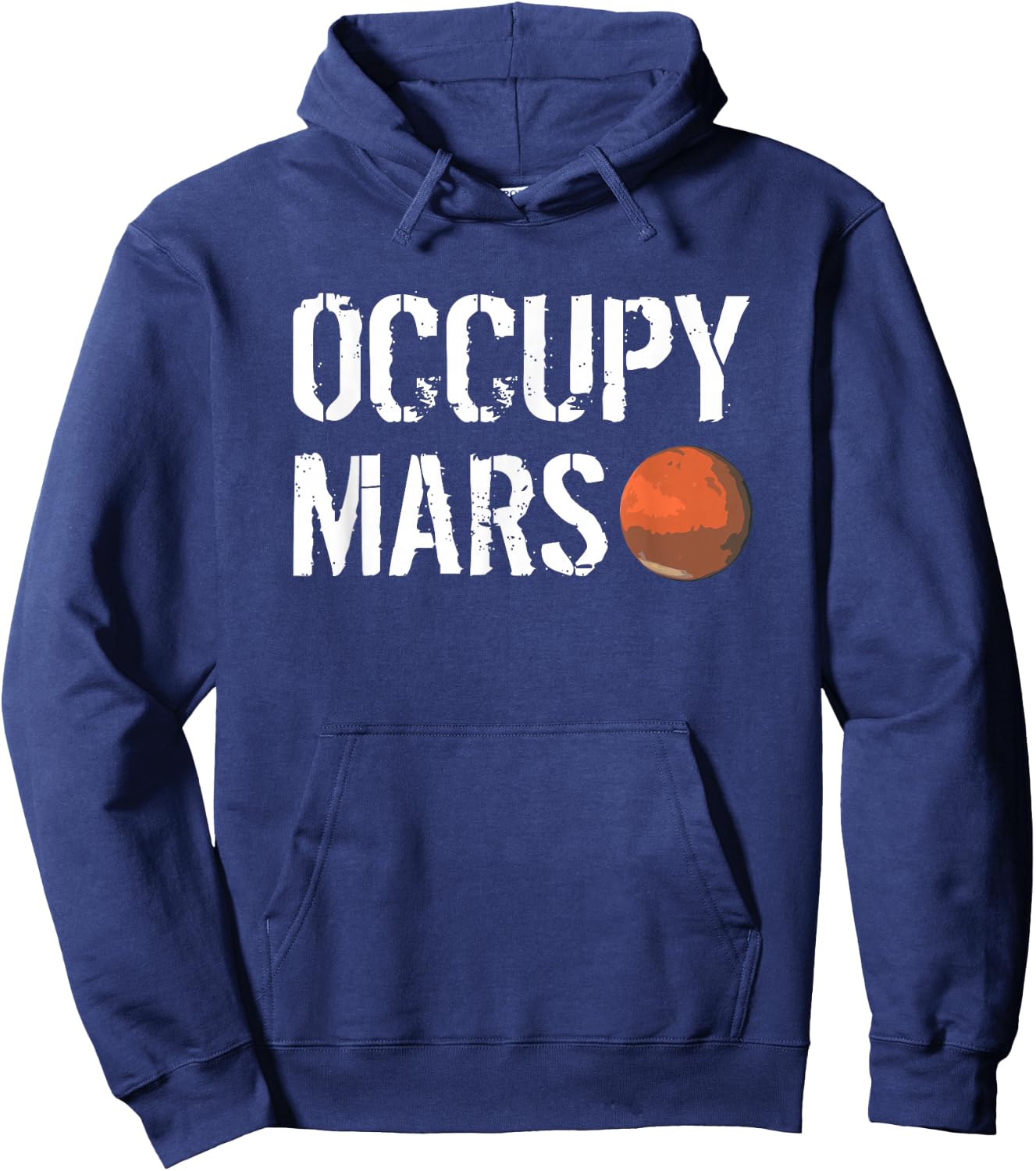 Occupy Mars Space Explorer Hoodie - Hoodie | Navy